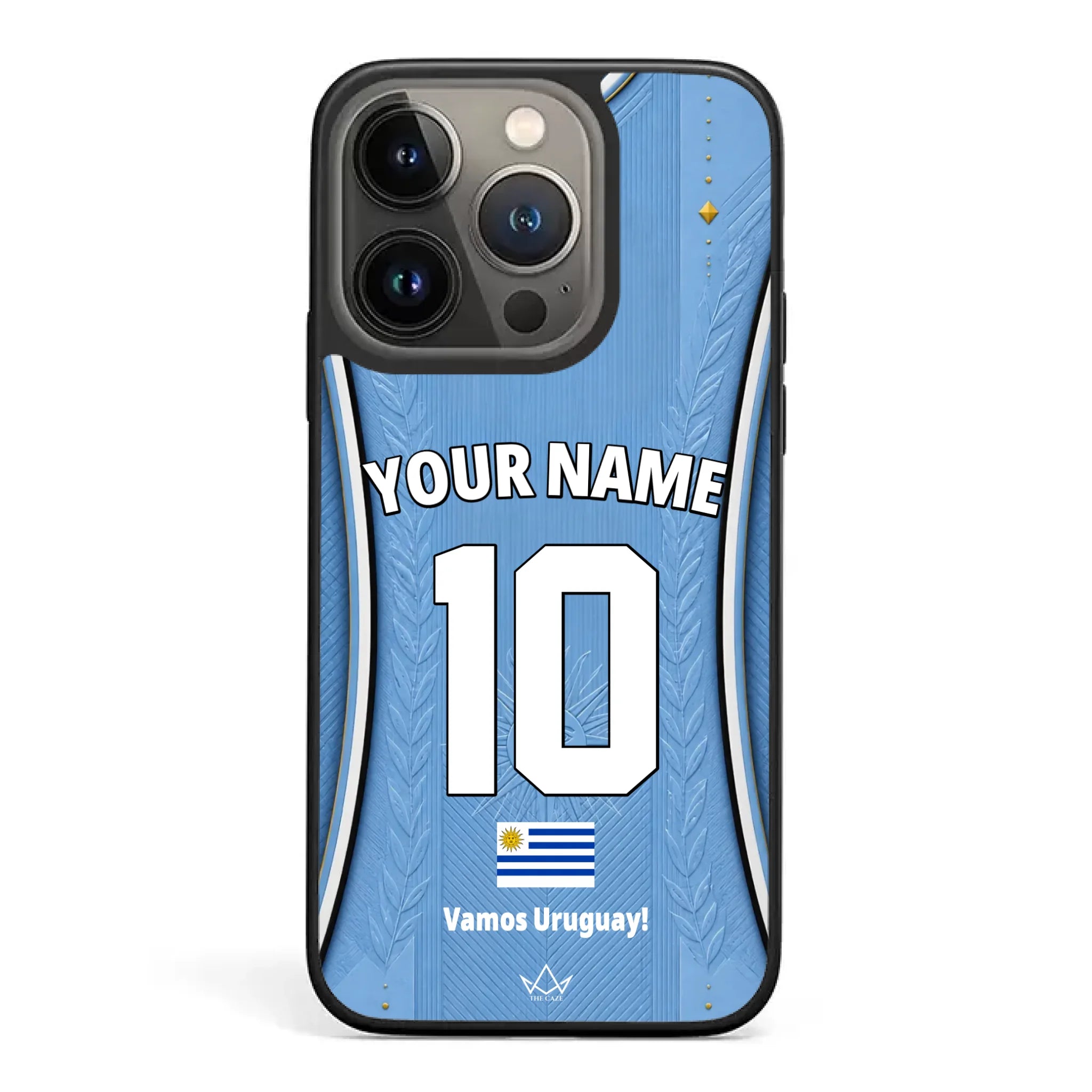 Uruguay football Jersey iPhone Case