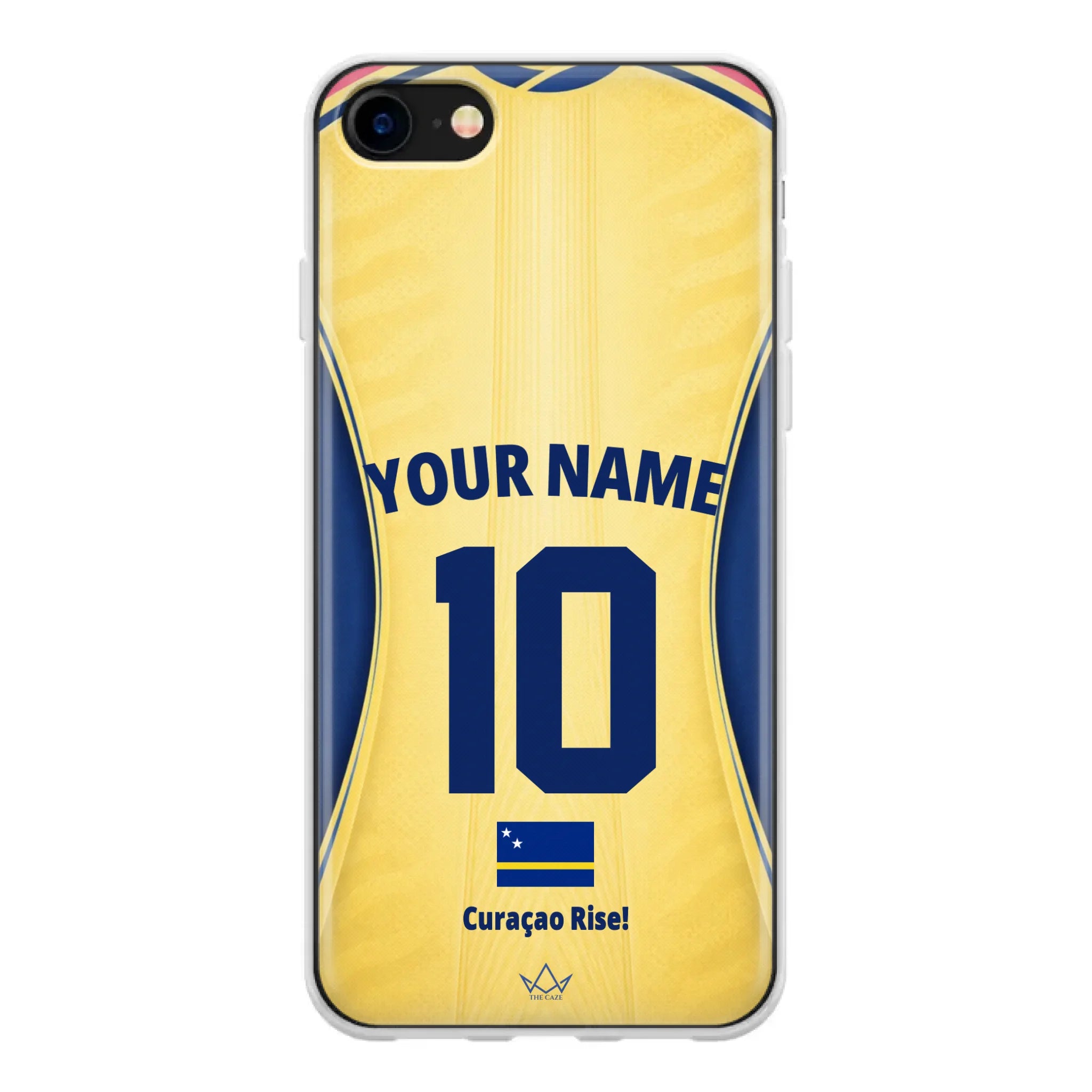Curacao football Jersey iPhone Case