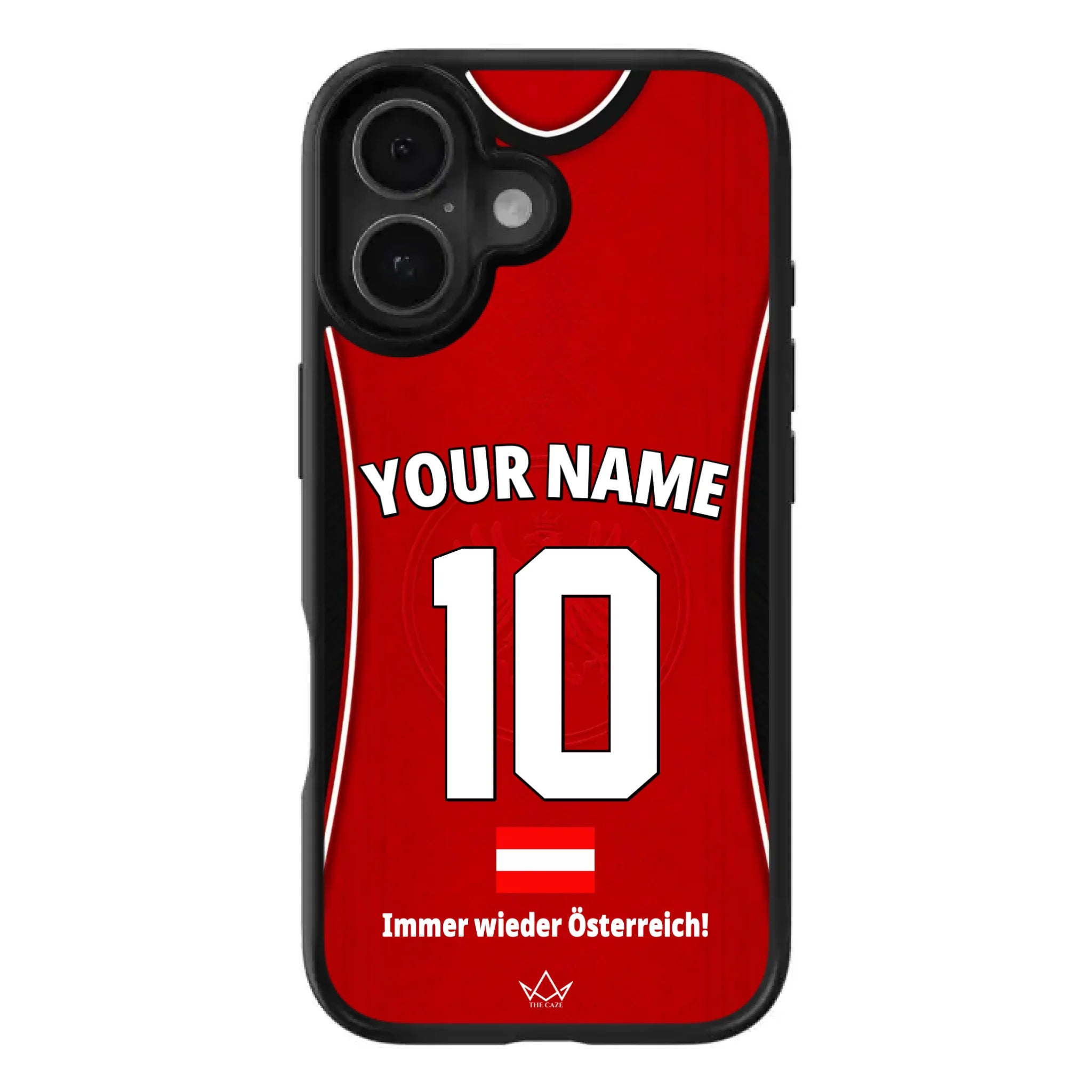 Austria football Jersey iPhone Case