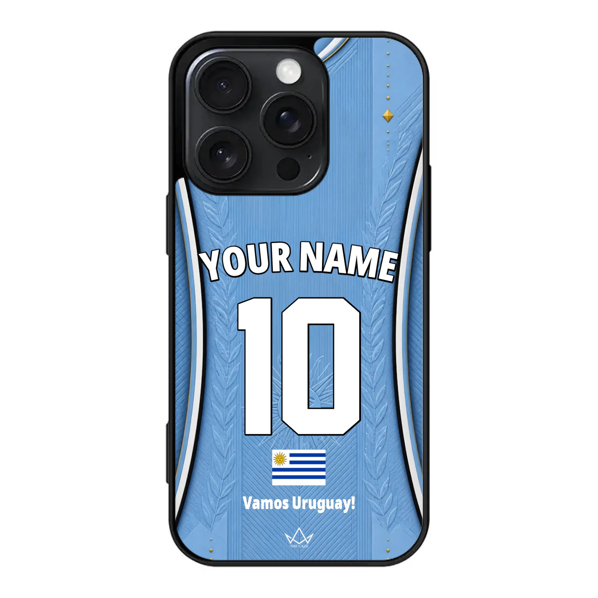 Uruguay football Jersey iPhone Case