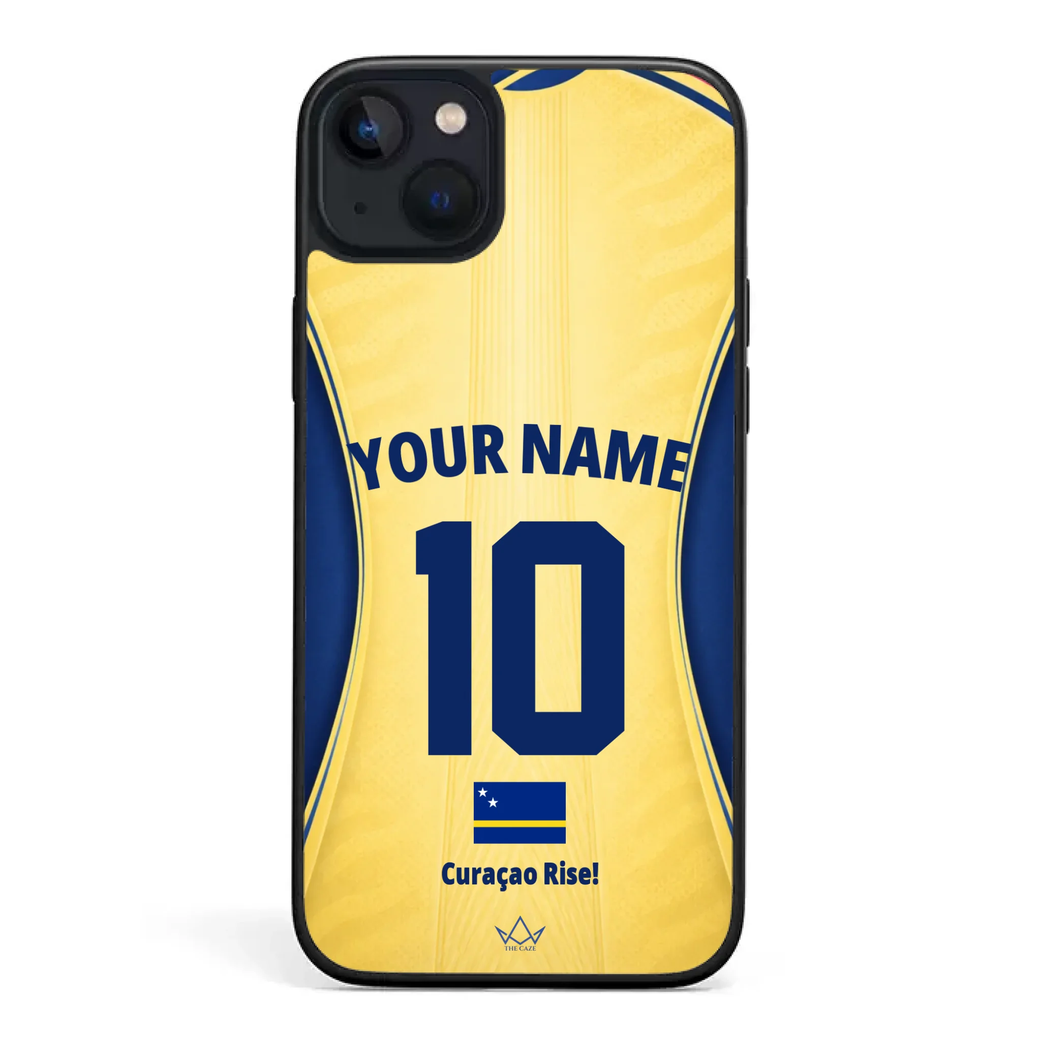 Curacao football Jersey iPhone Case