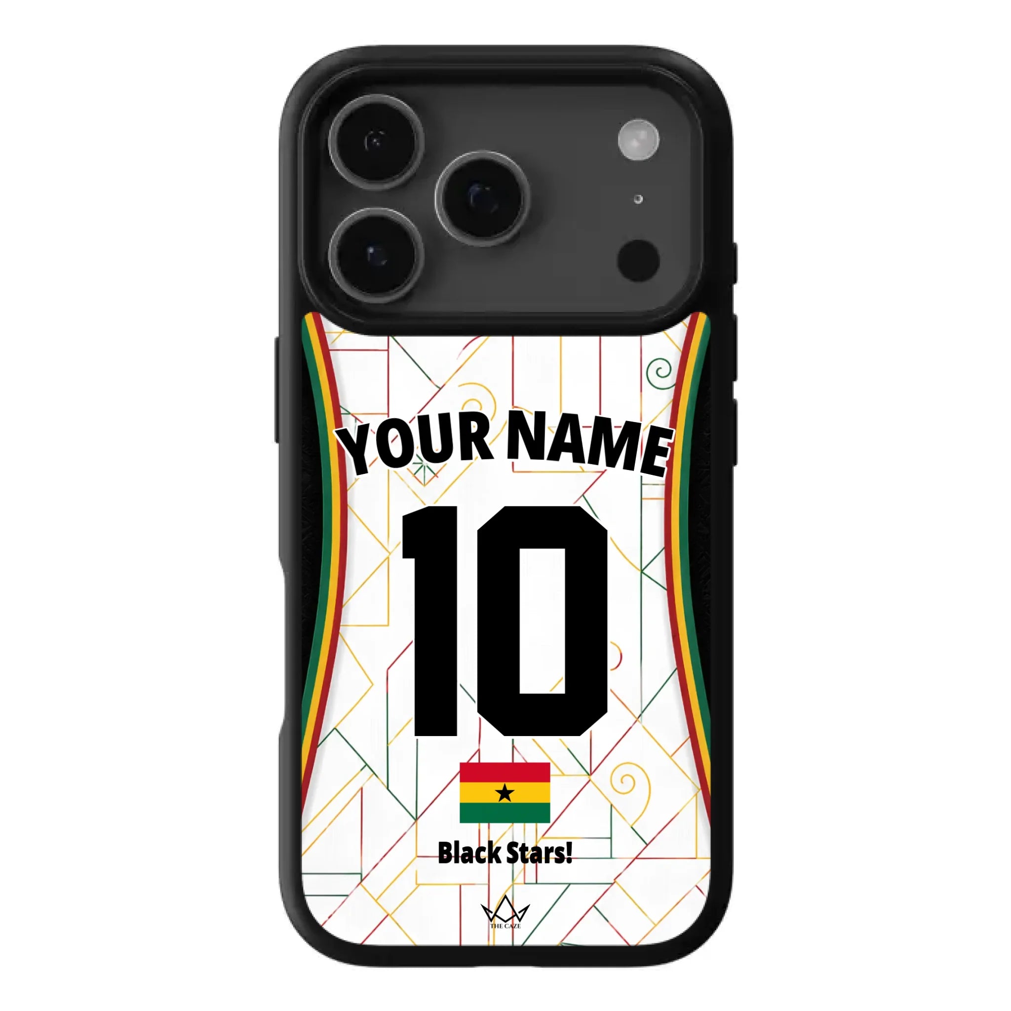 Ghana football Jersey iPhone Case
