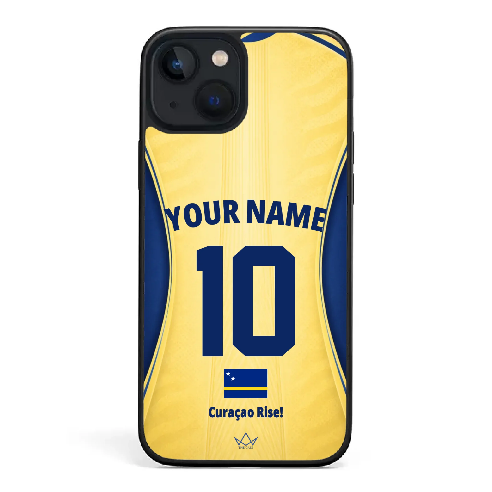 Curacao football Jersey iPhone Case