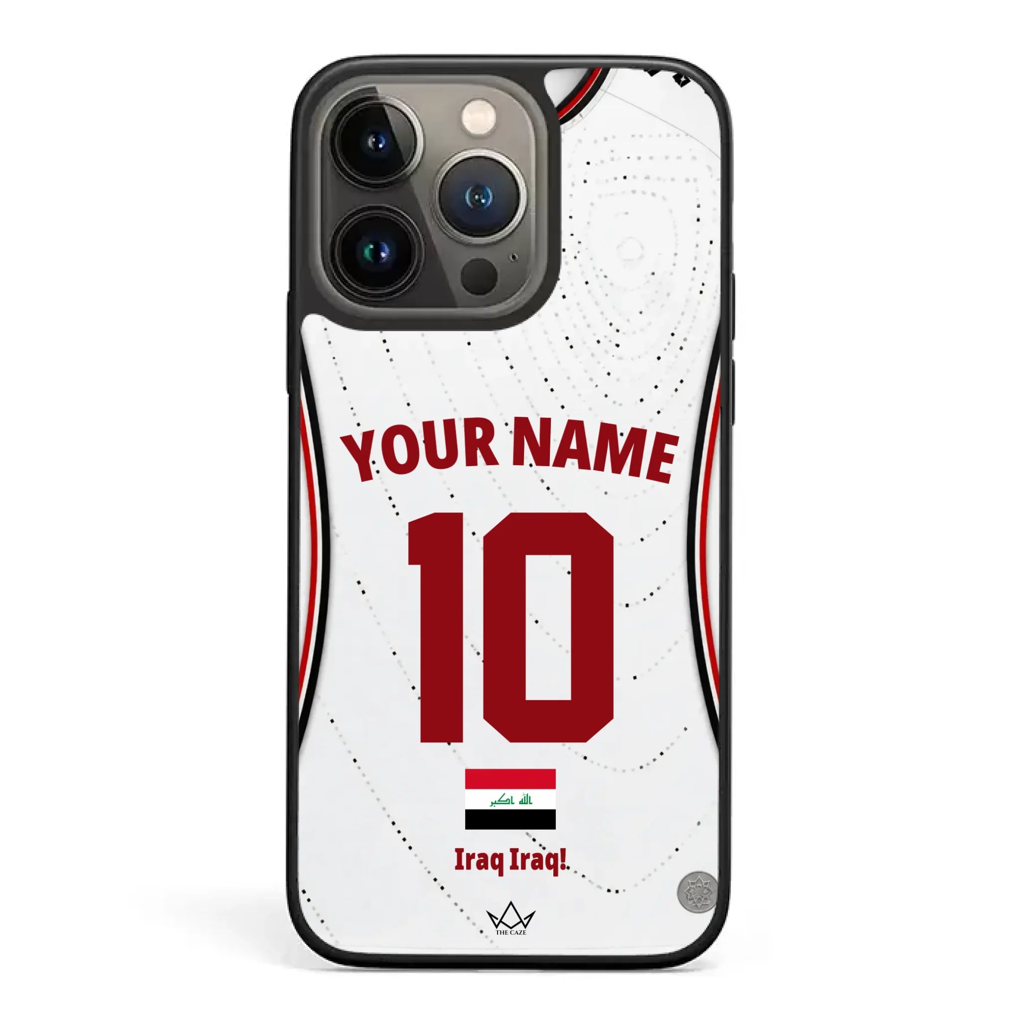 Iraq football Jersey iPhone Case