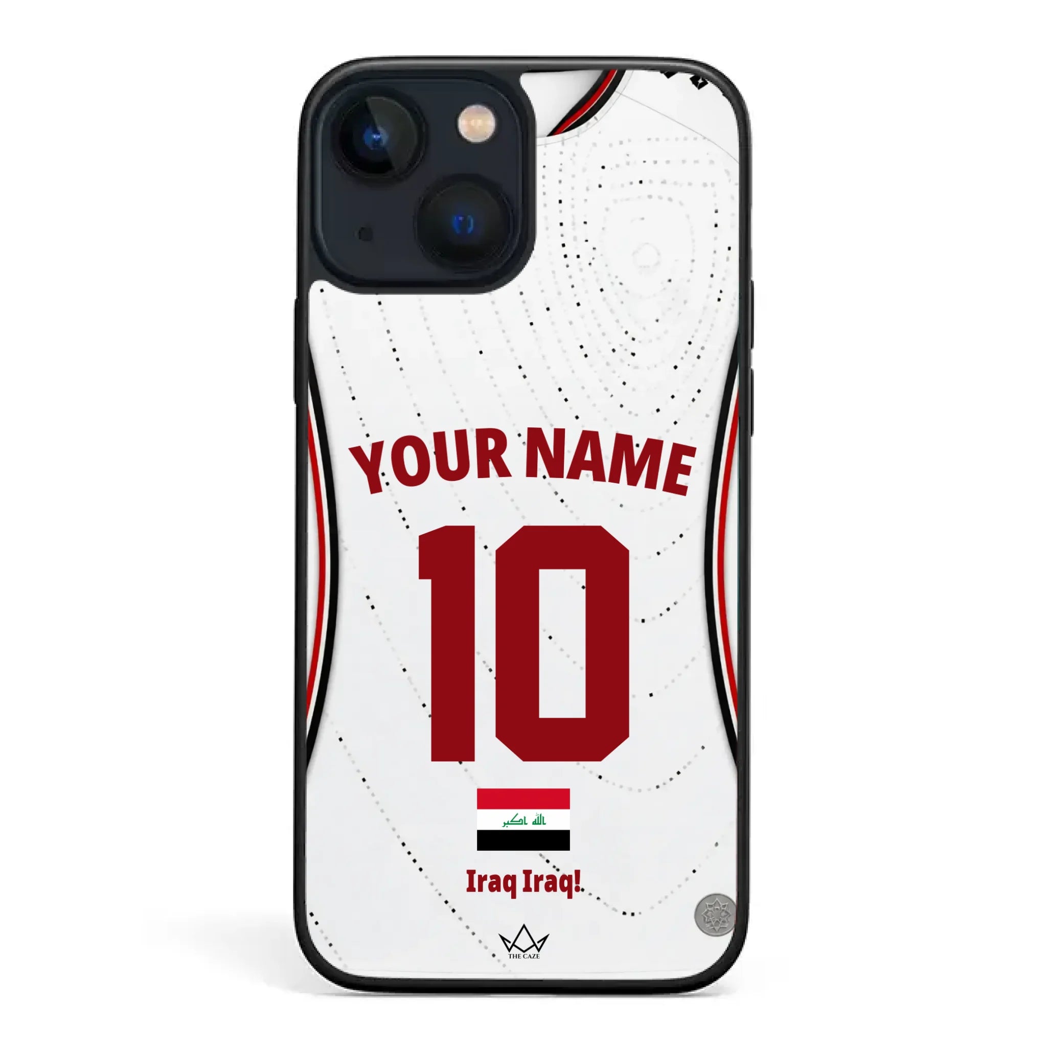 Iraq football Jersey iPhone Case