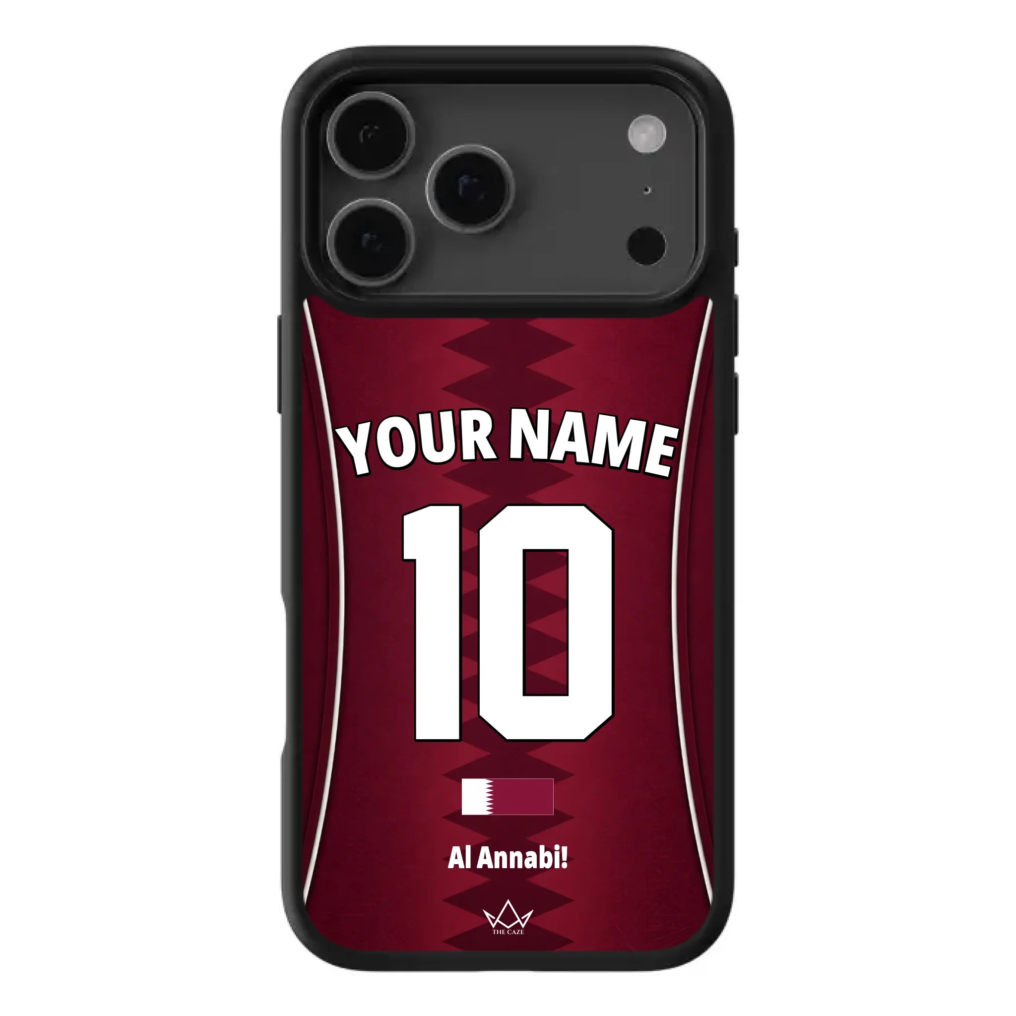 Qatar football Jersey iPhone Case