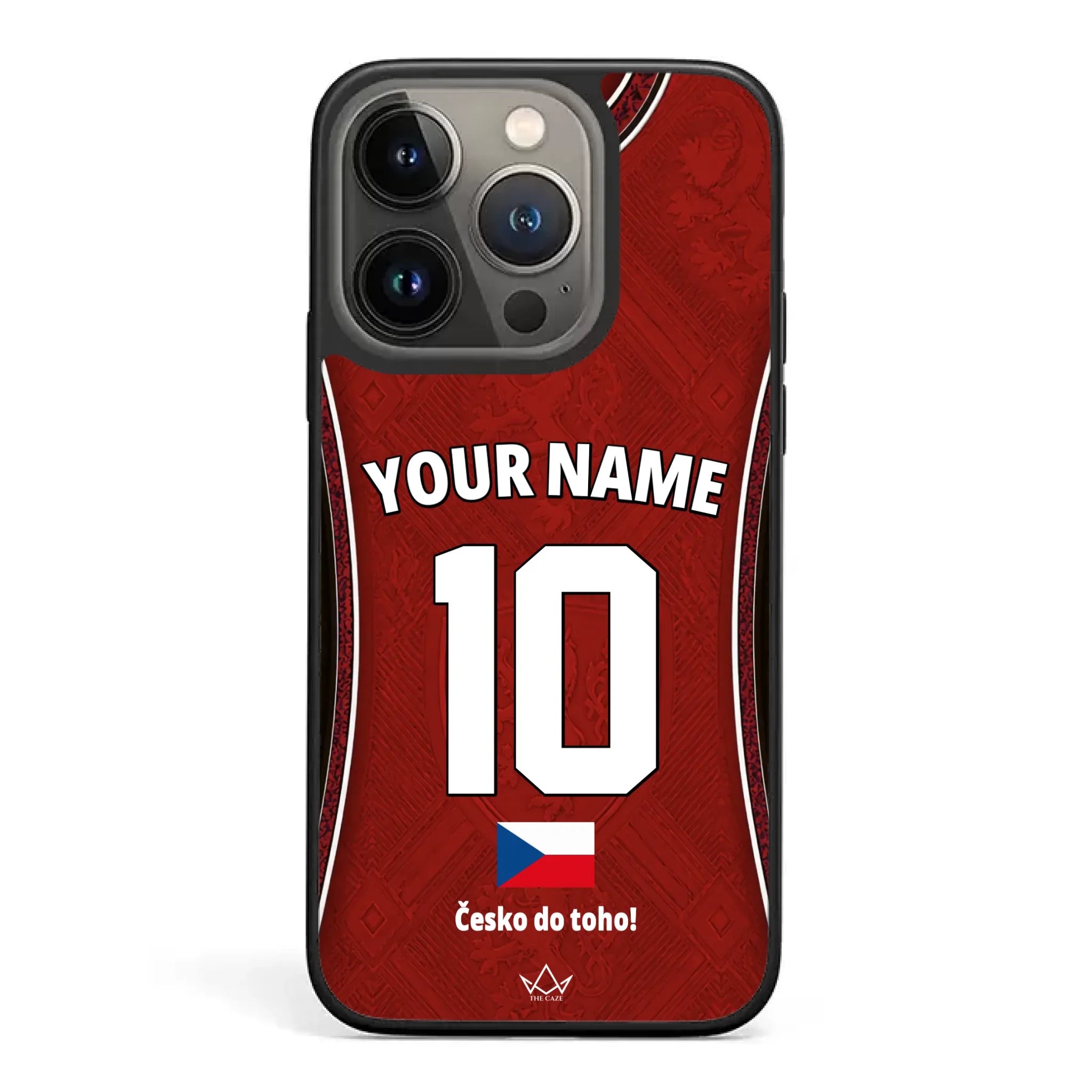 Czech Republic football Jersey iPhone Case