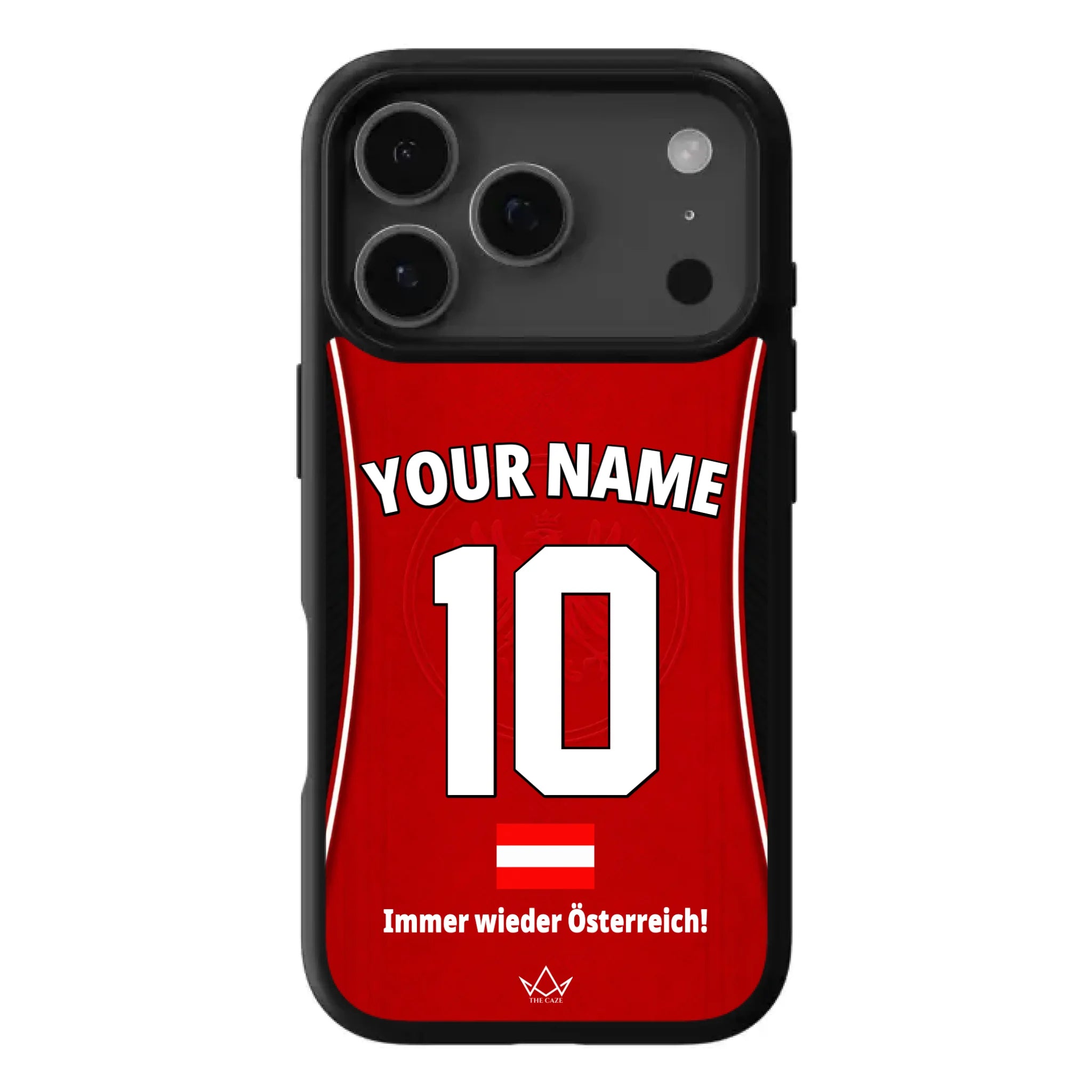 Austria football Jersey iPhone Case