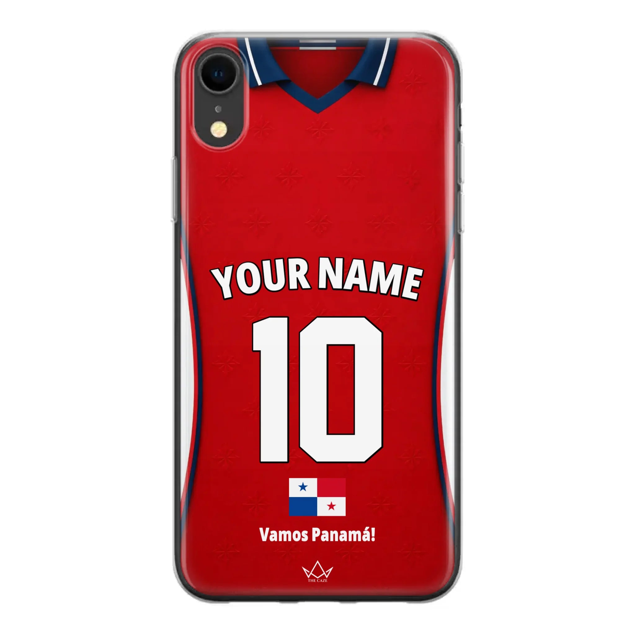 Panama football Jersey iPhone Case