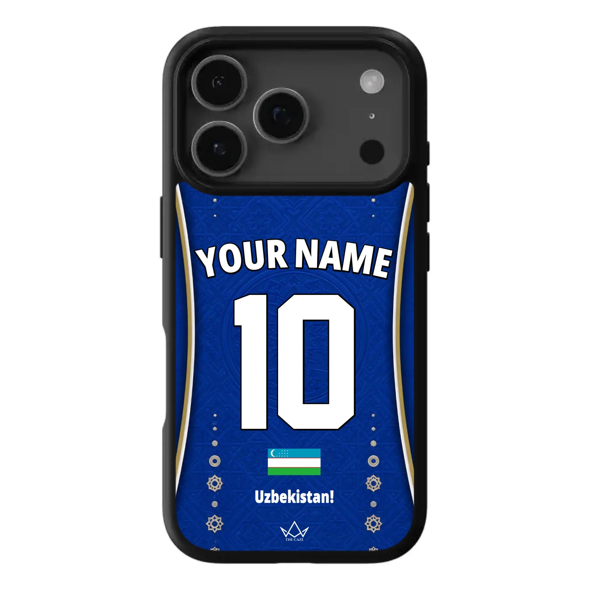 Uzbekistan football Jersey iPhone Case