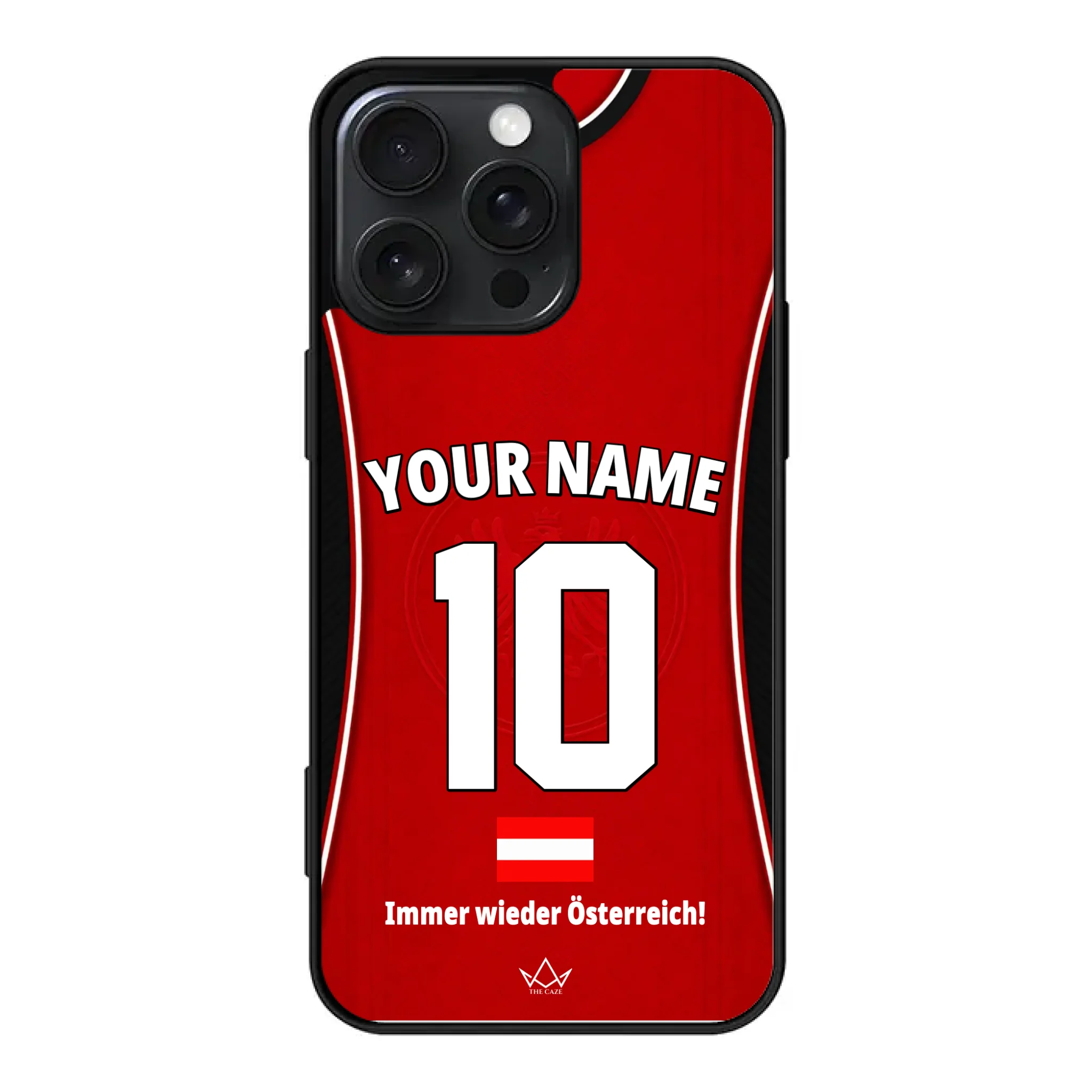 Austria football Jersey iPhone Case