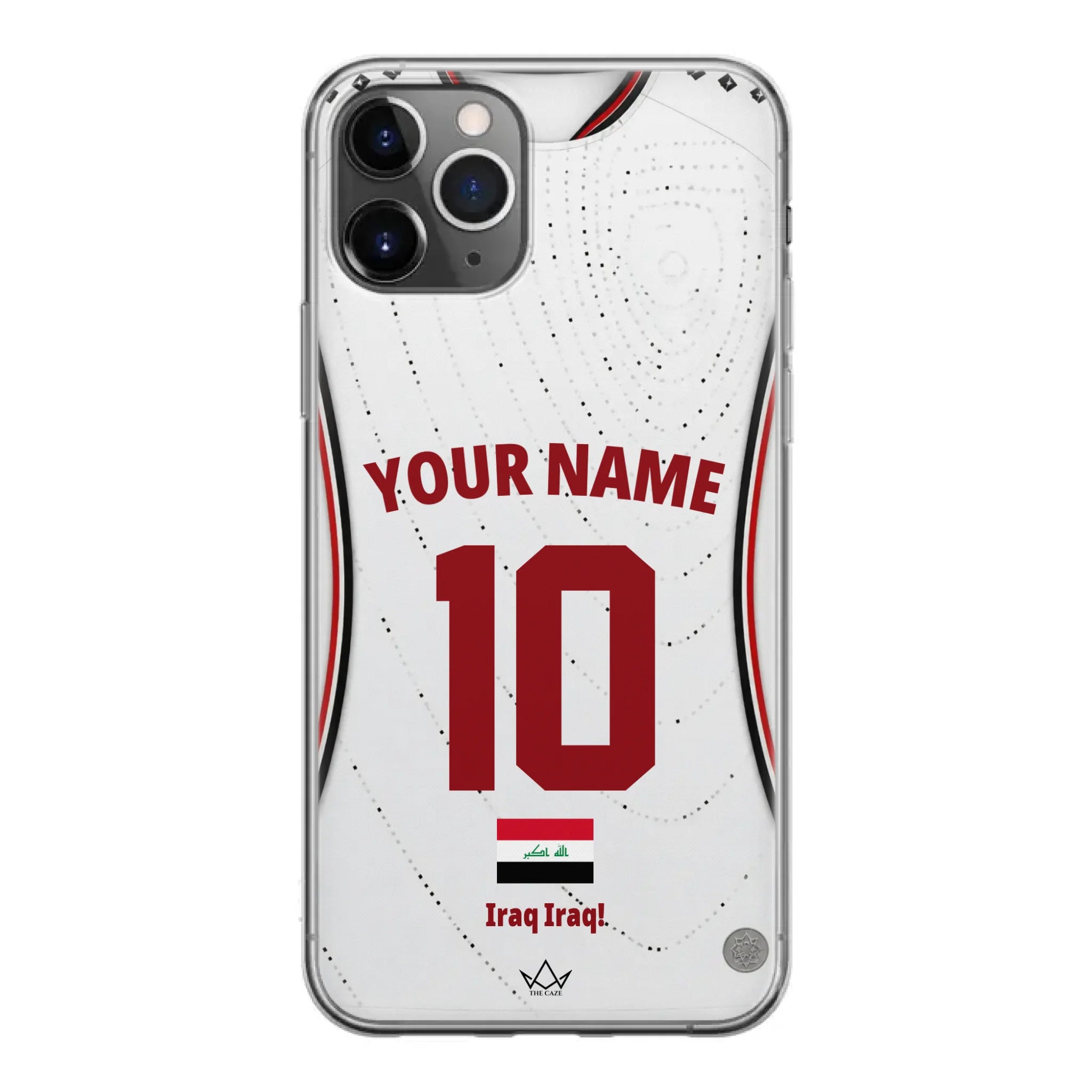 Iraq football Jersey iPhone Case