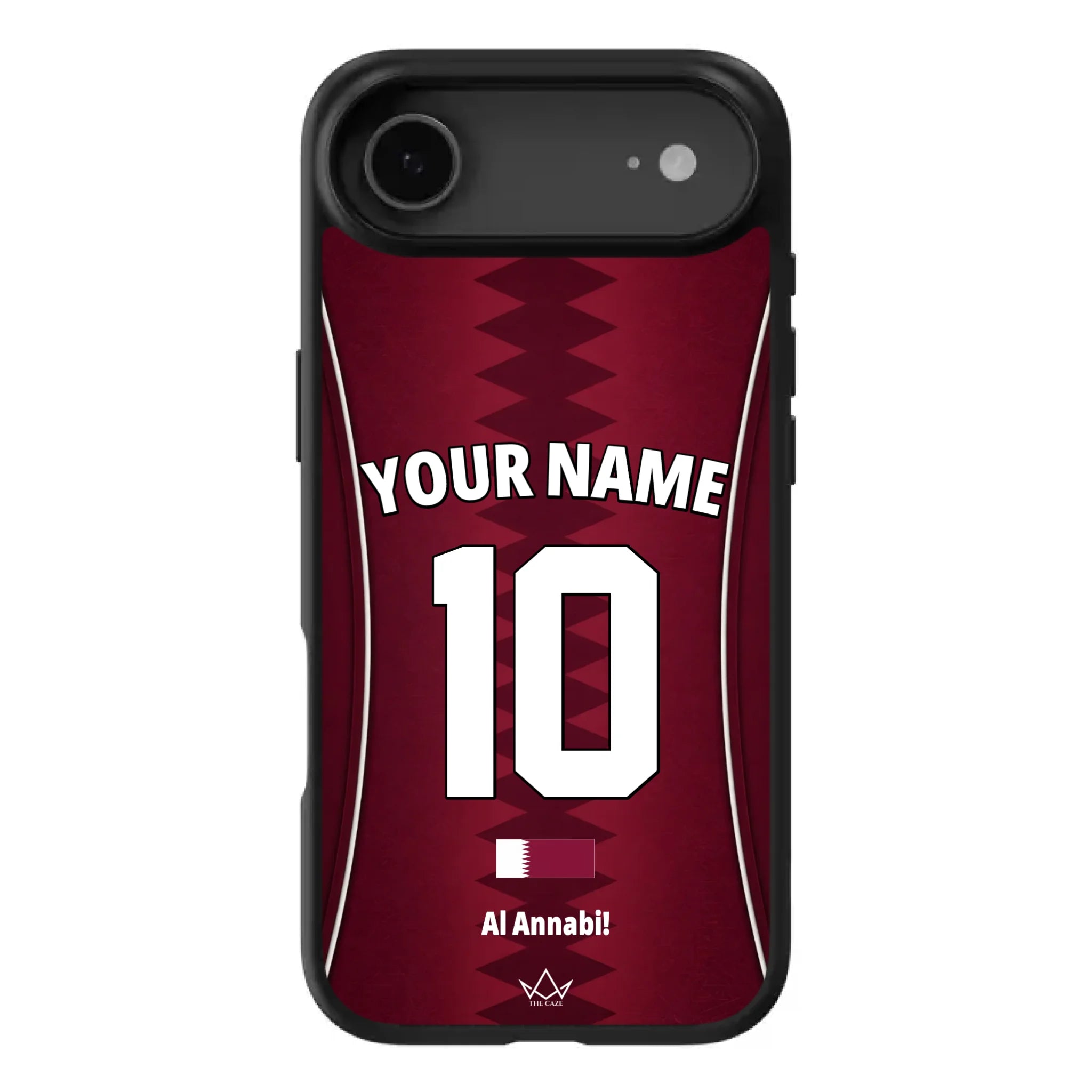 Qatar football Jersey iPhone Case