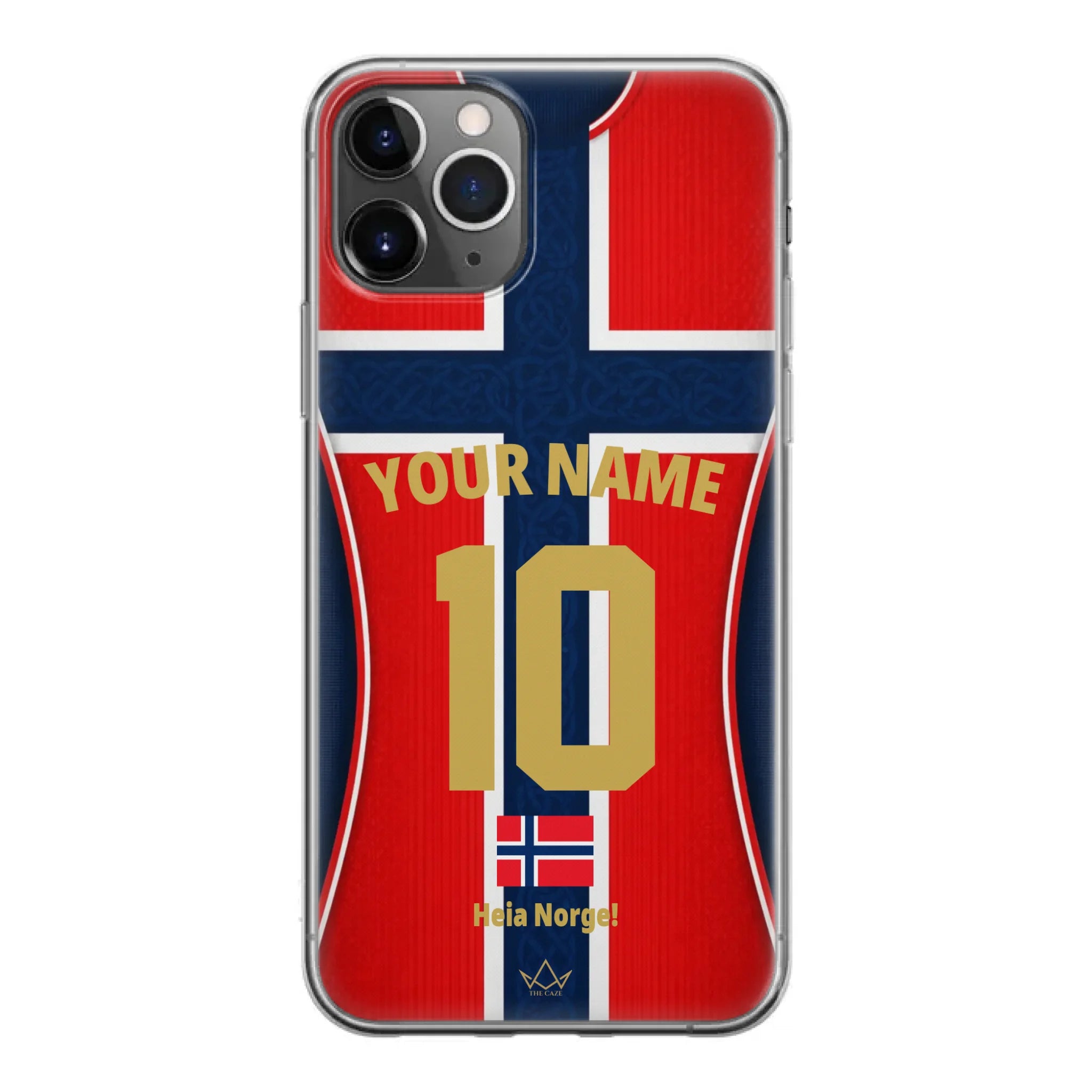 Norway football Jersey iPhone Case