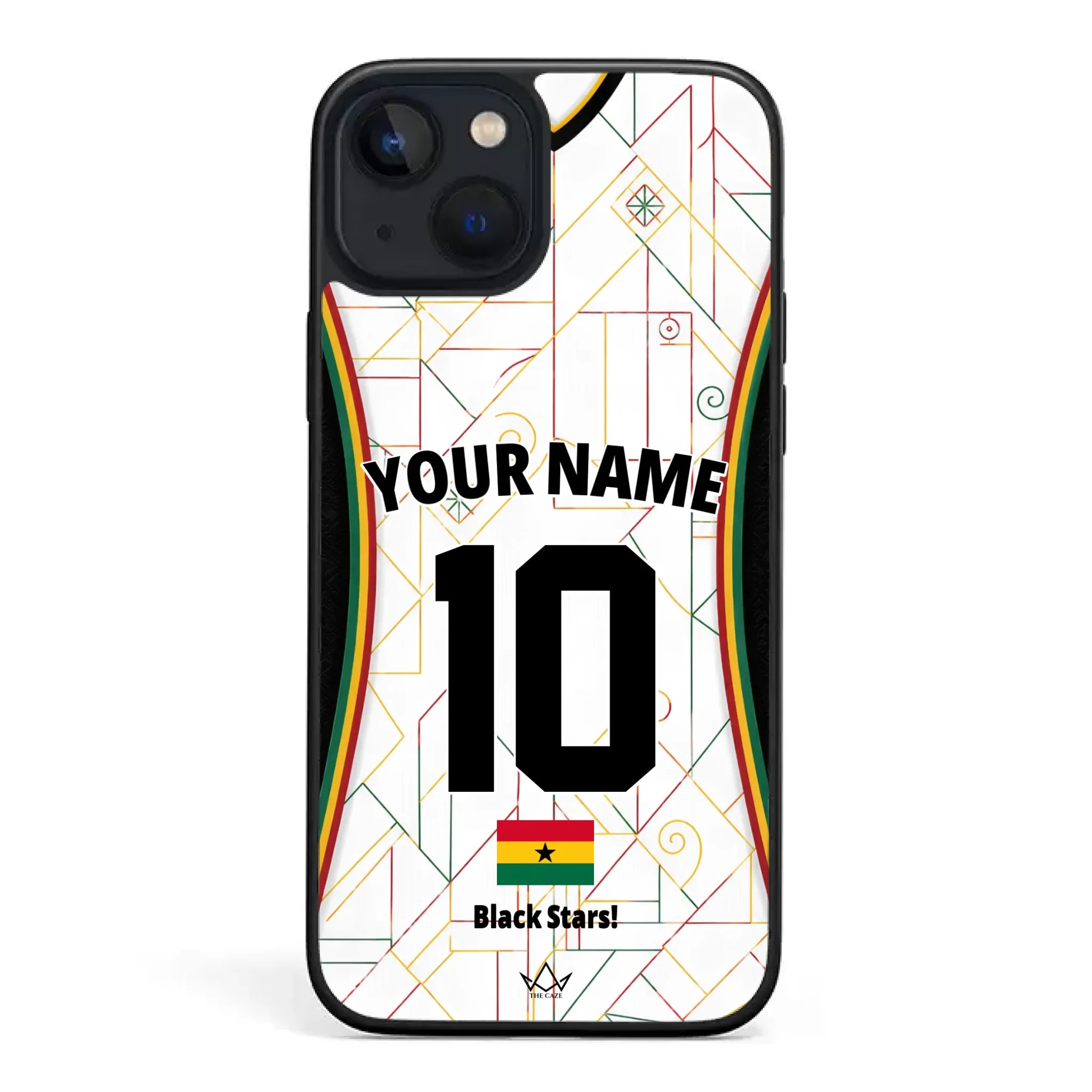 Ghana football Jersey iPhone Case