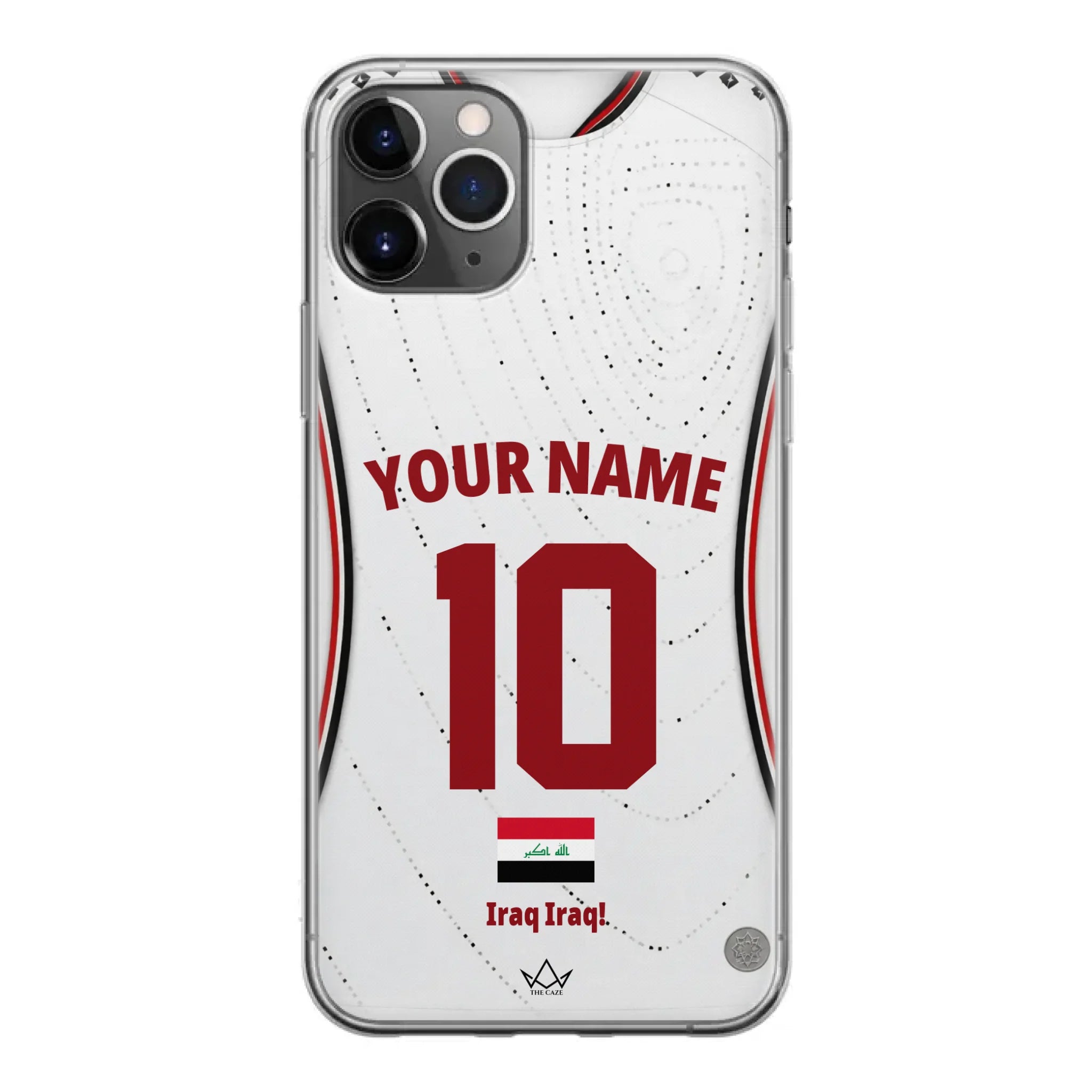 Iraq football Jersey iPhone Case