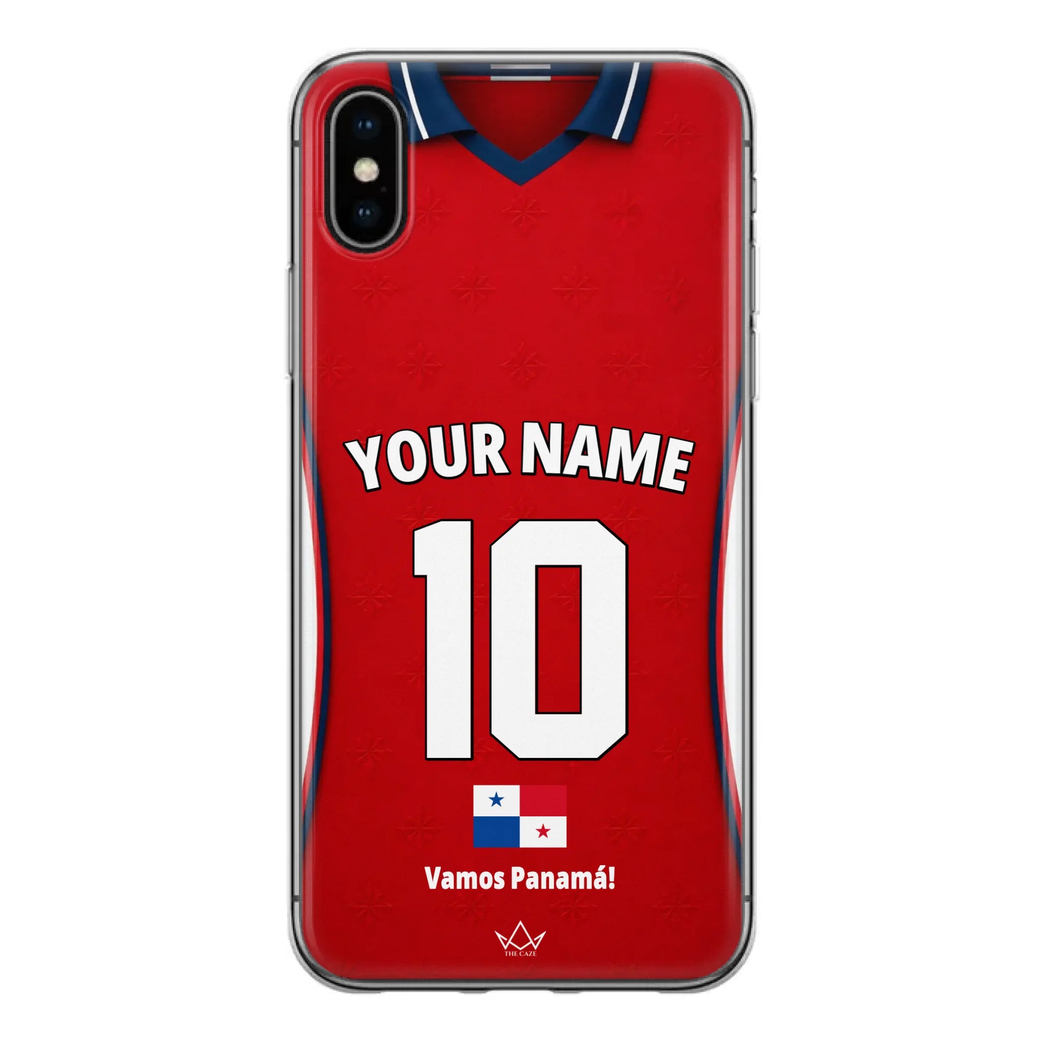 Panama football Jersey iPhone Case