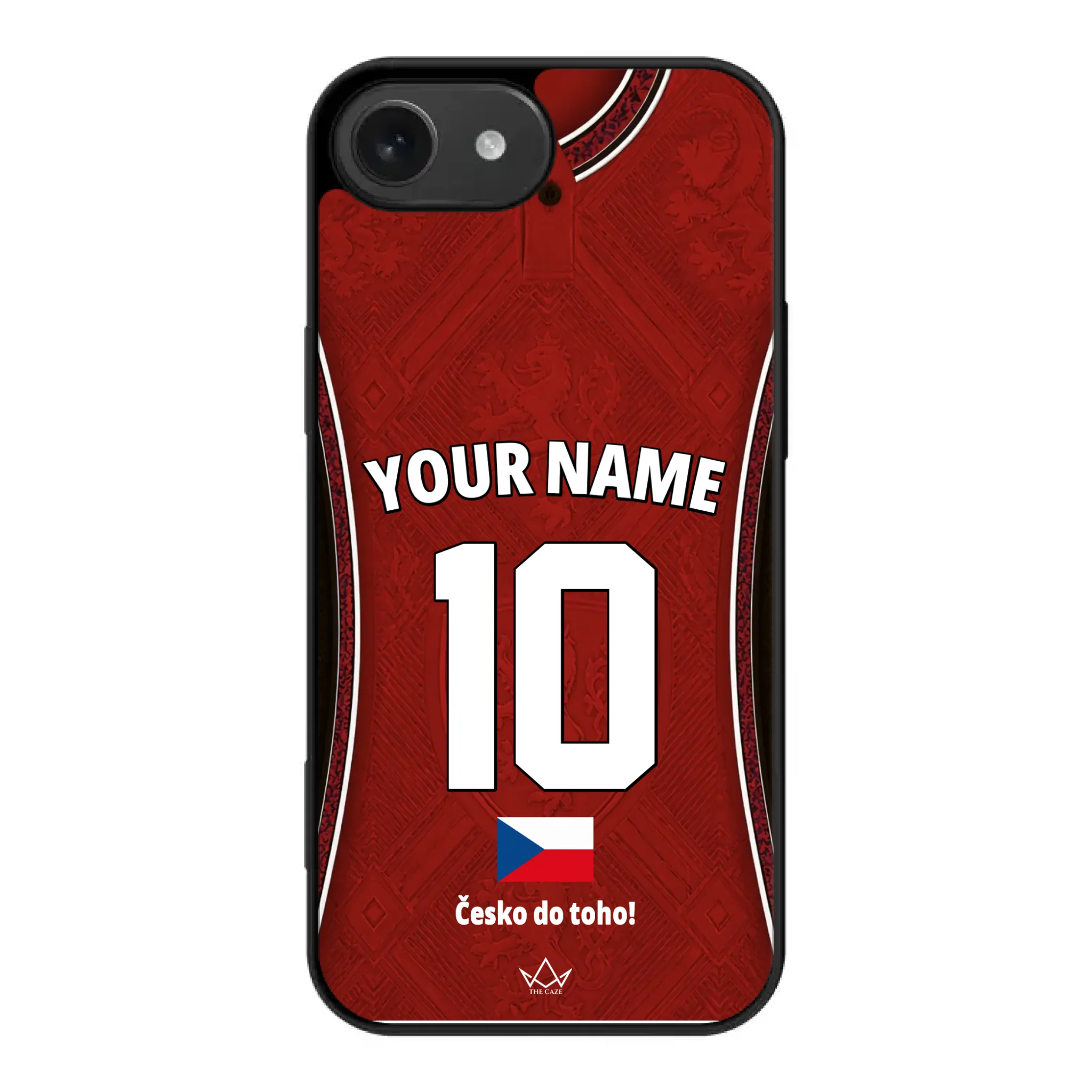 Czech Republic football Jersey iPhone Case