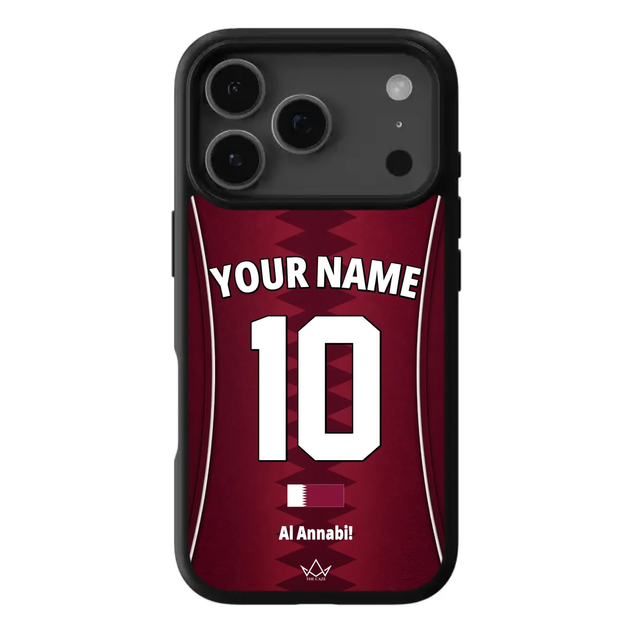 Qatar football Jersey iPhone Case