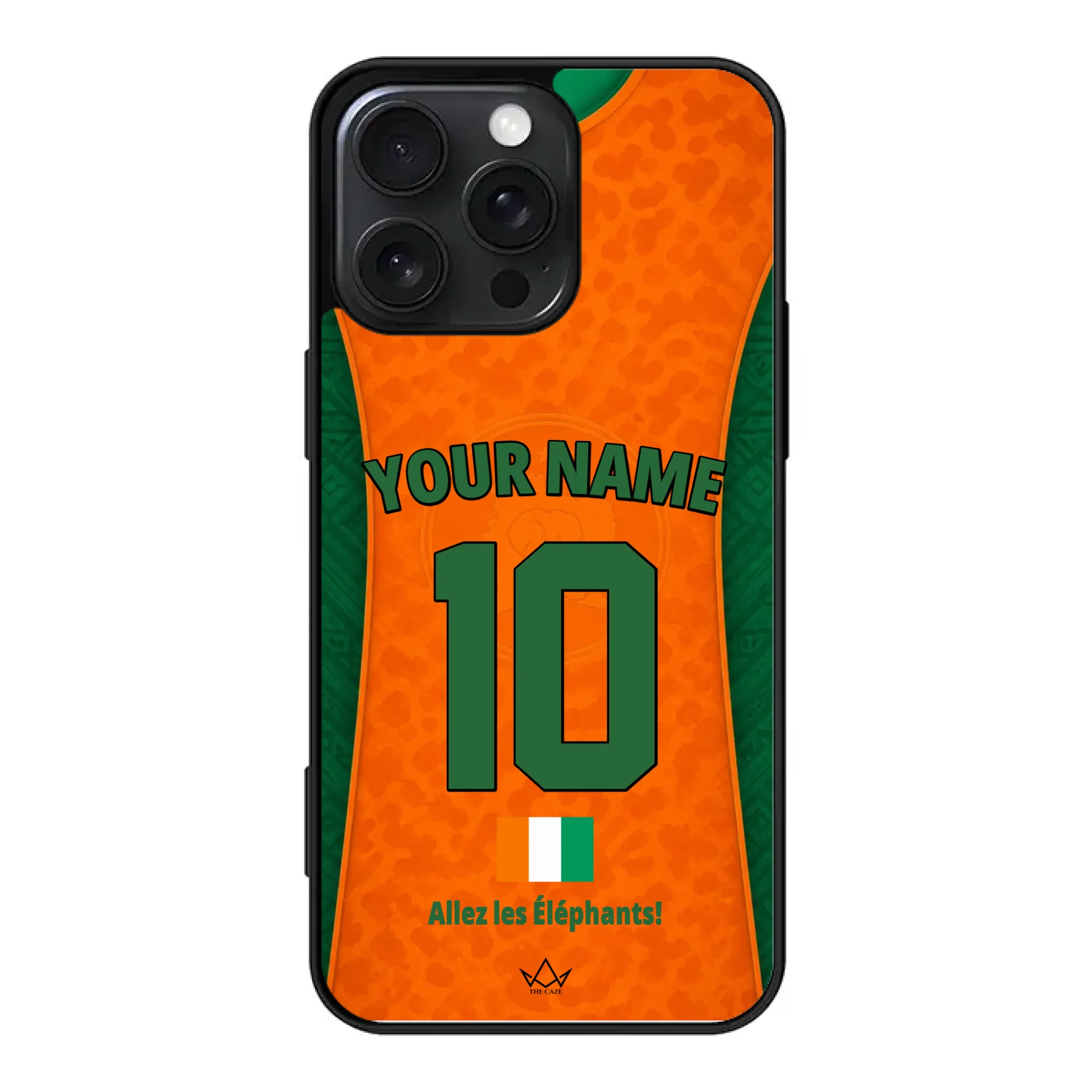 Ivory Coast football Jersey iPhone Case