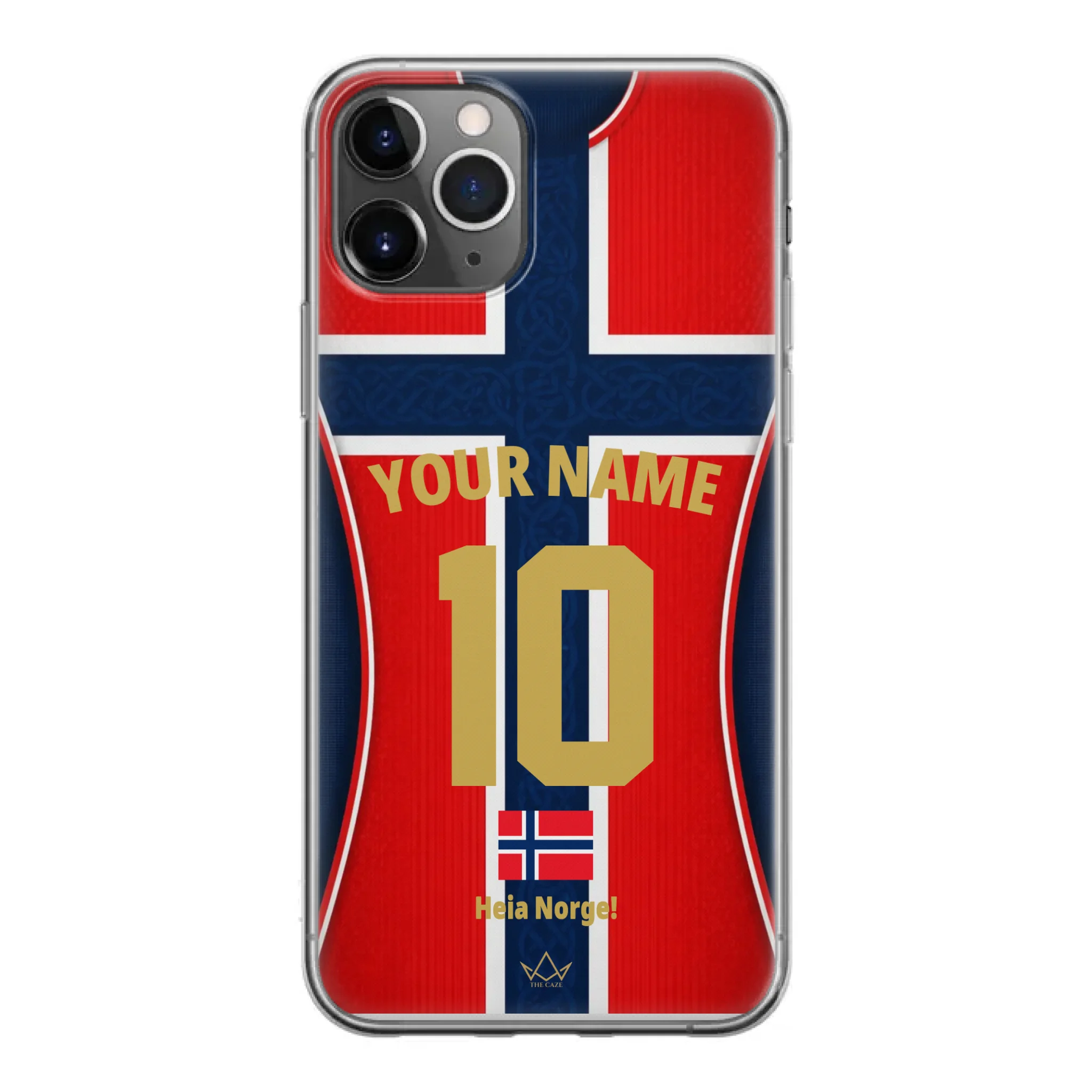 Norway football Jersey iPhone Case