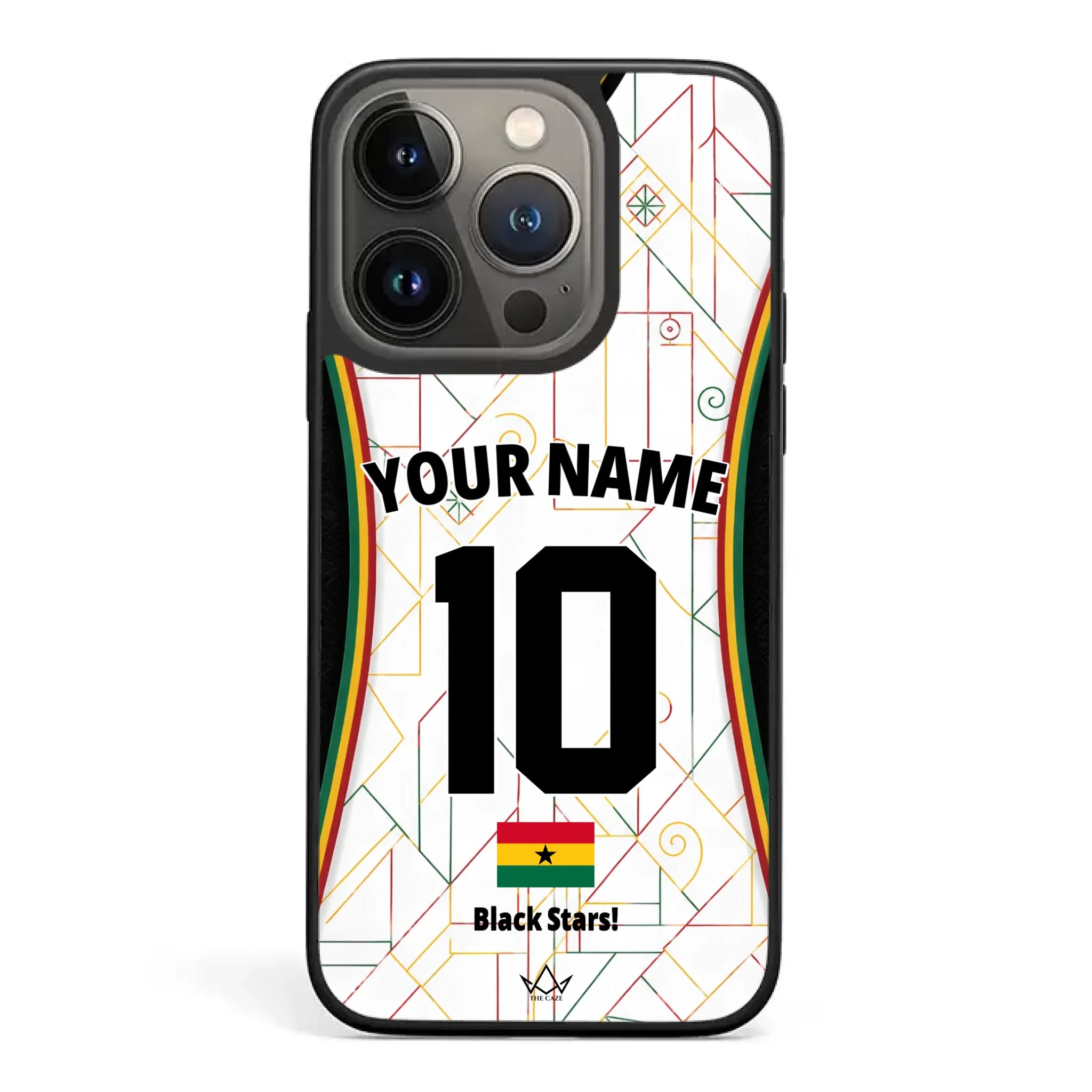 Ghana football Jersey iPhone Case
