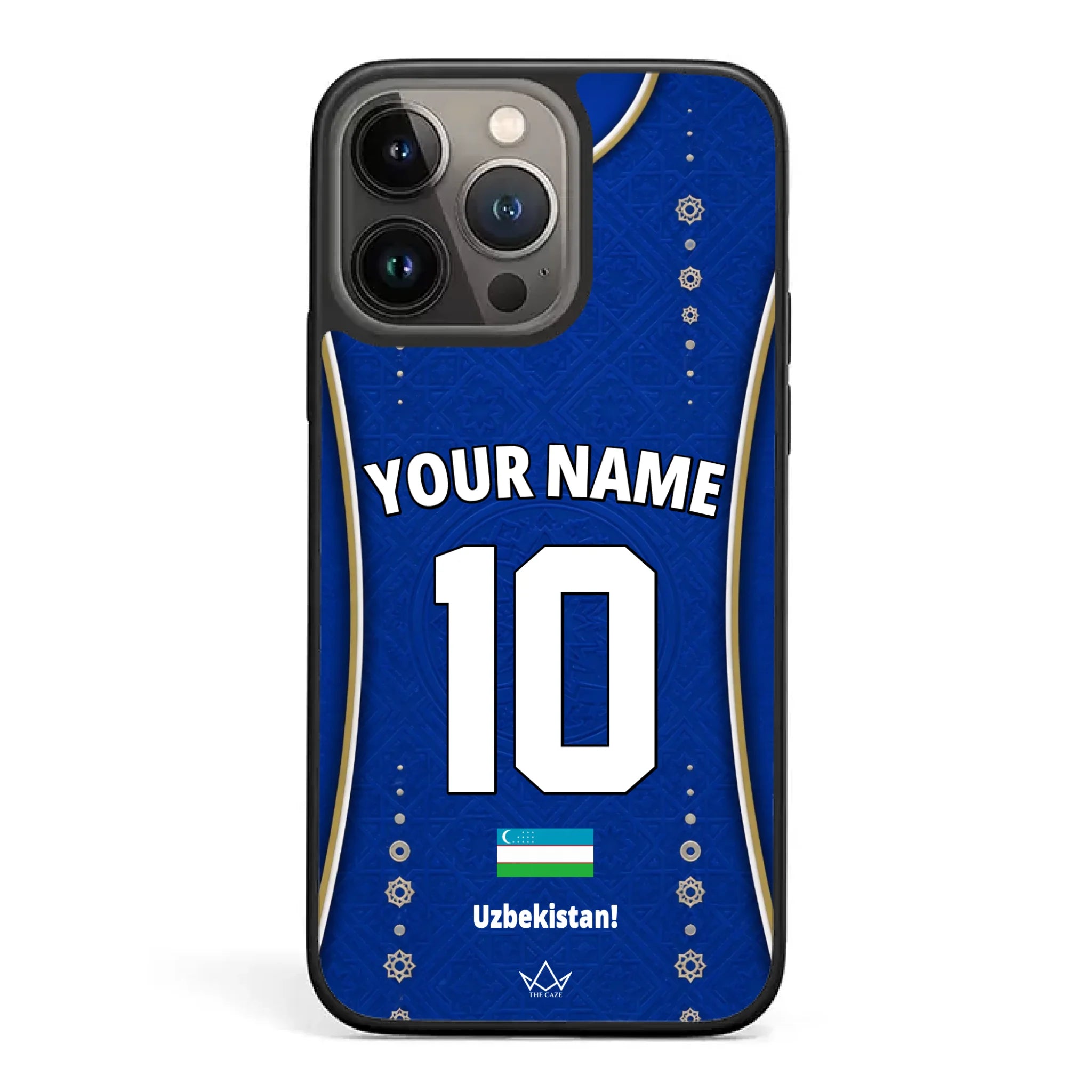 Uzbekistan football Jersey iPhone Case