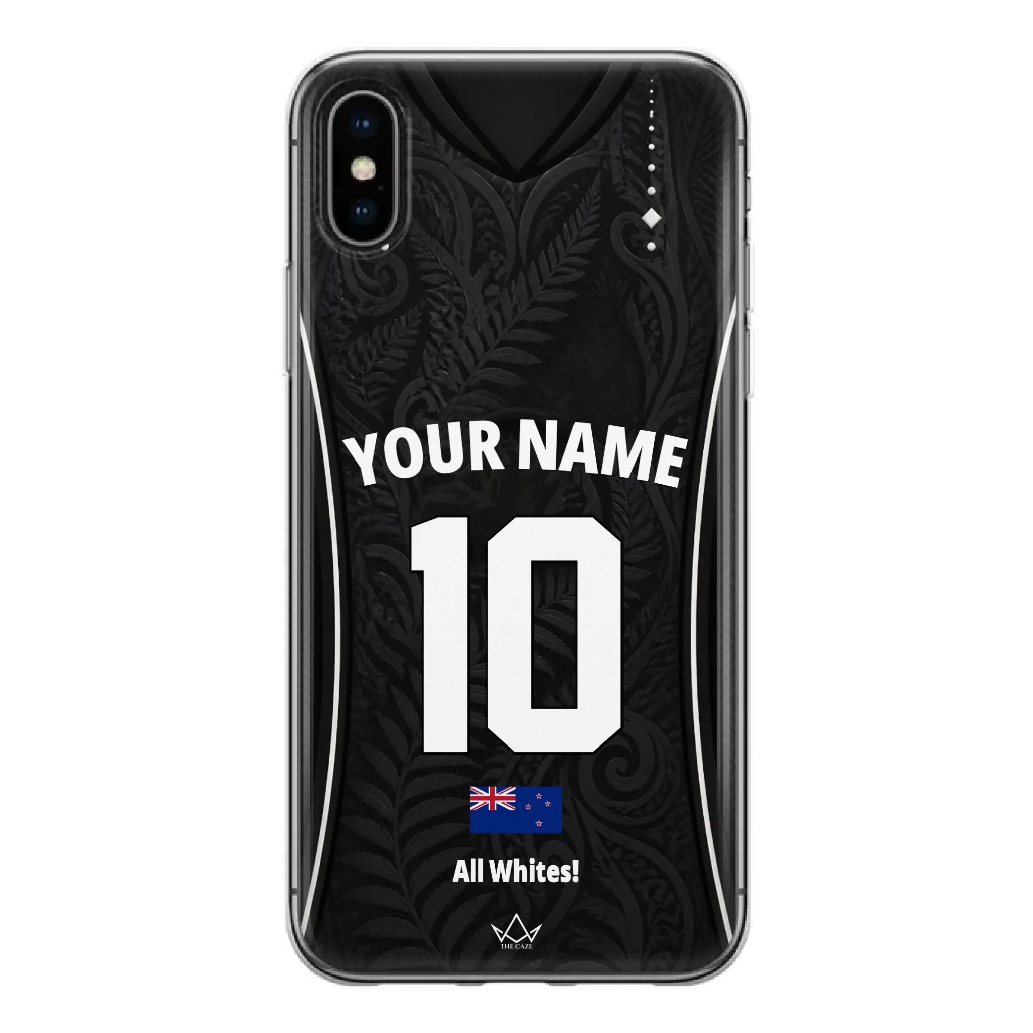 New Zealand football Jersey iPhone Case