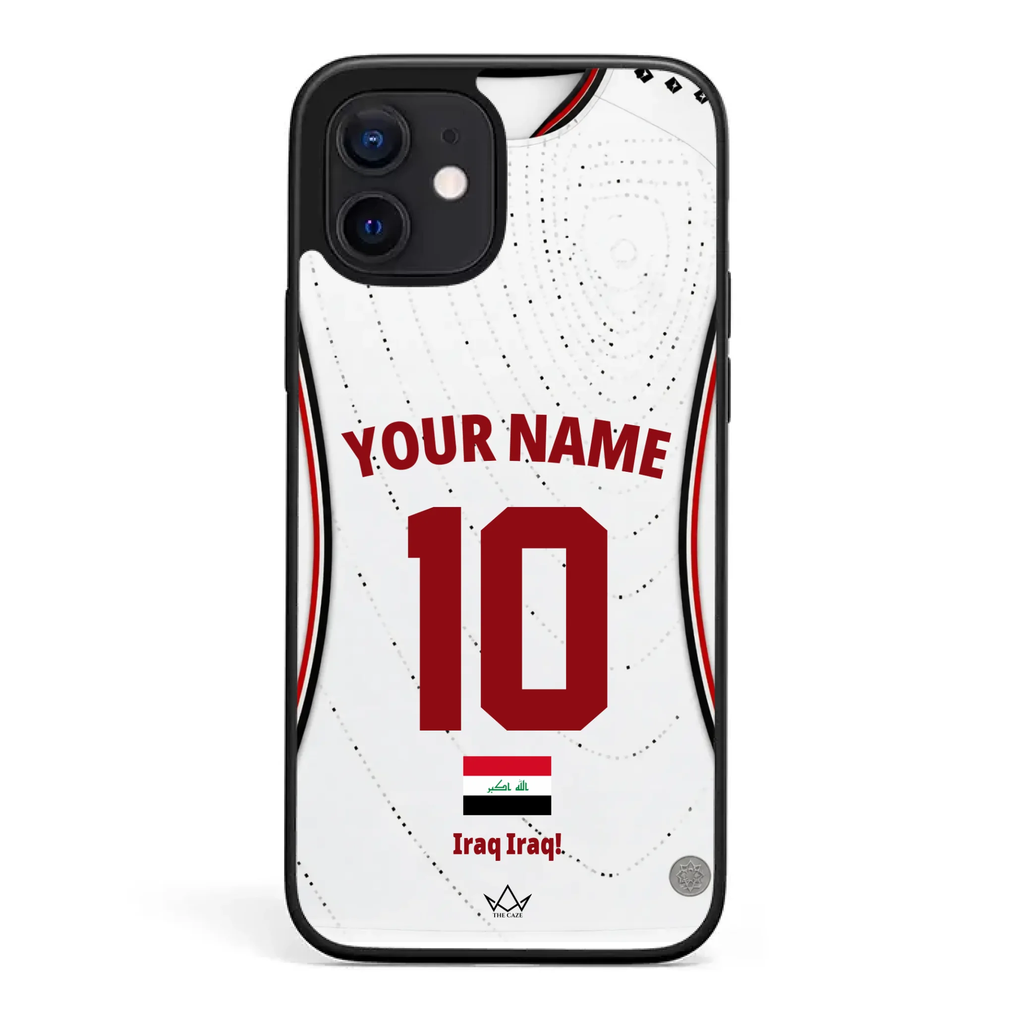 Iraq football Jersey iPhone Case