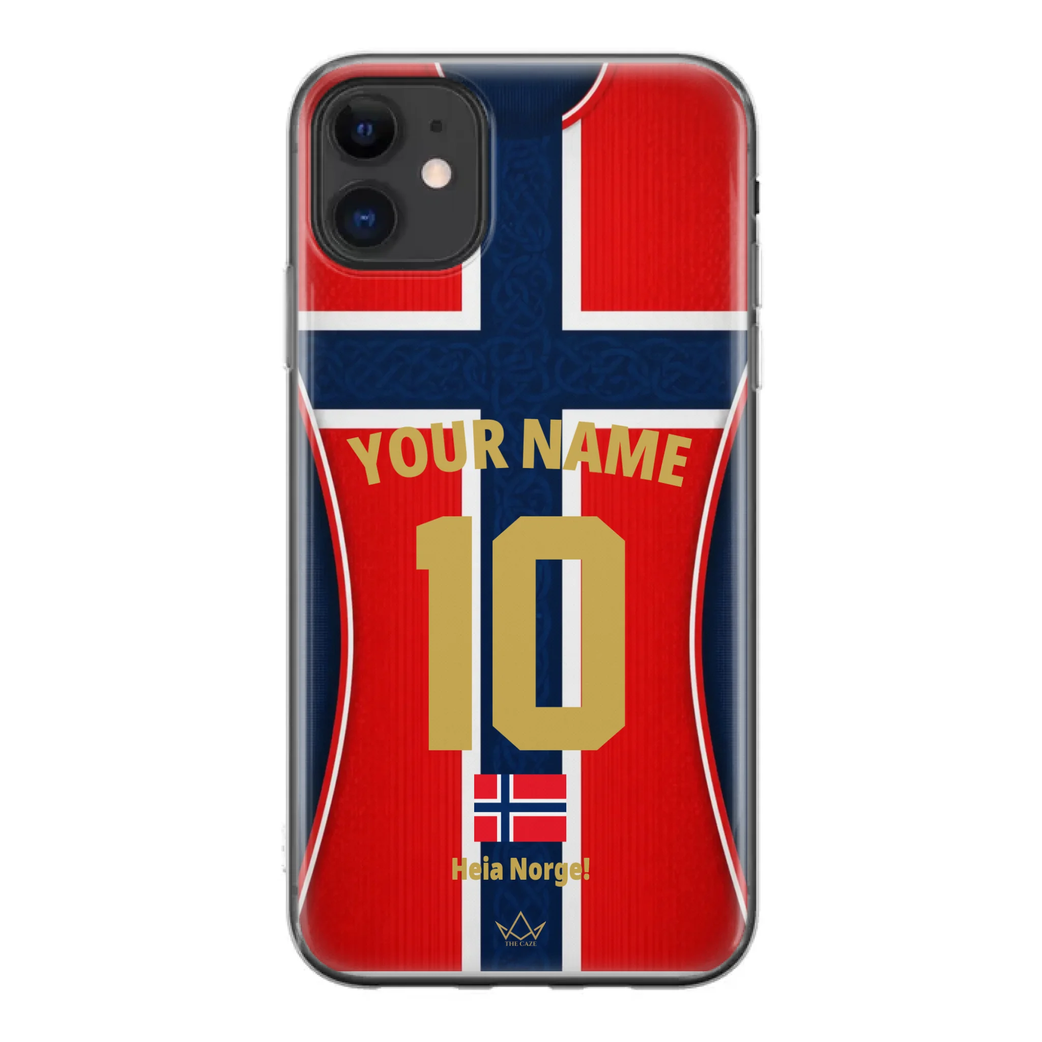 Norway football Jersey iPhone Case