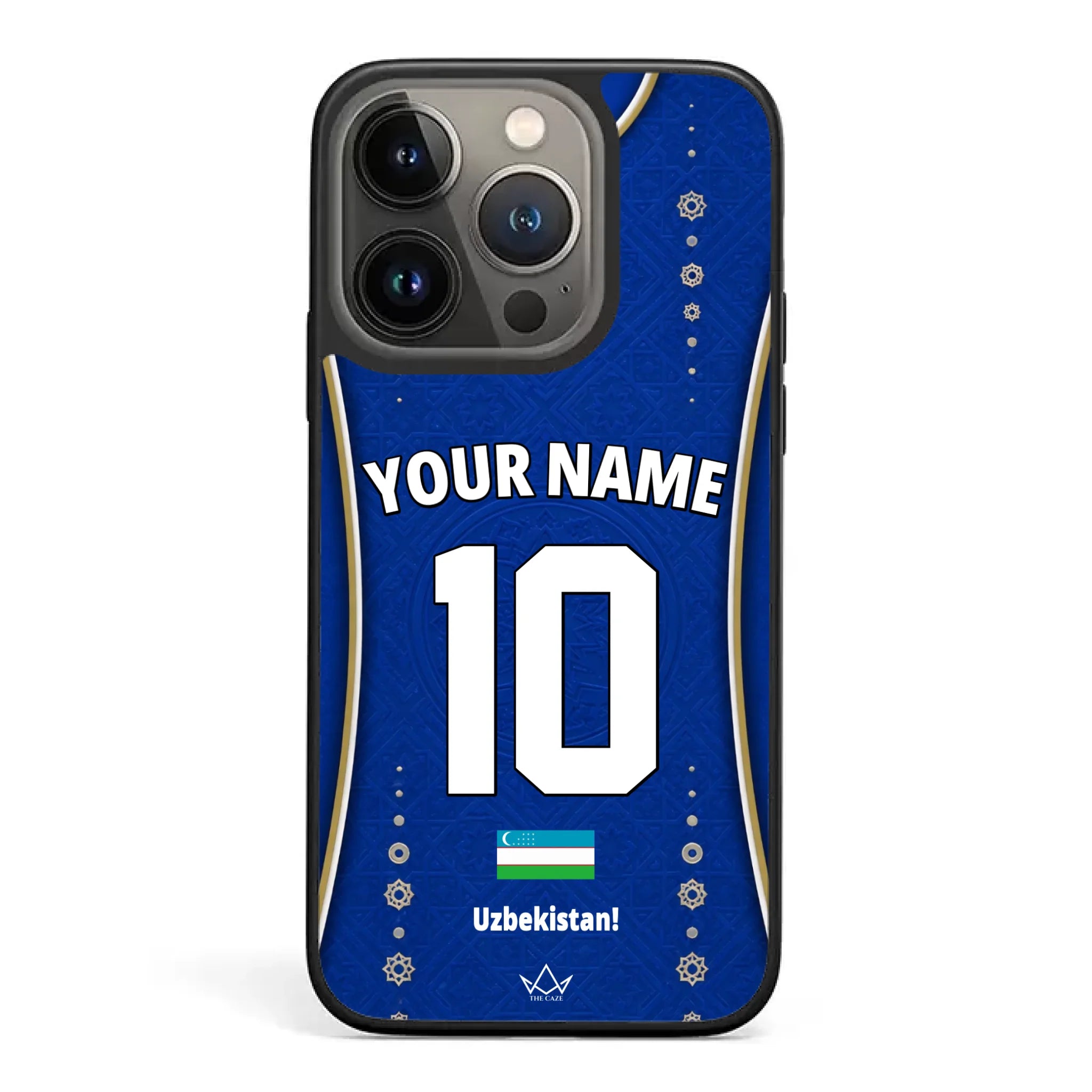 Uzbekistan football Jersey iPhone Case