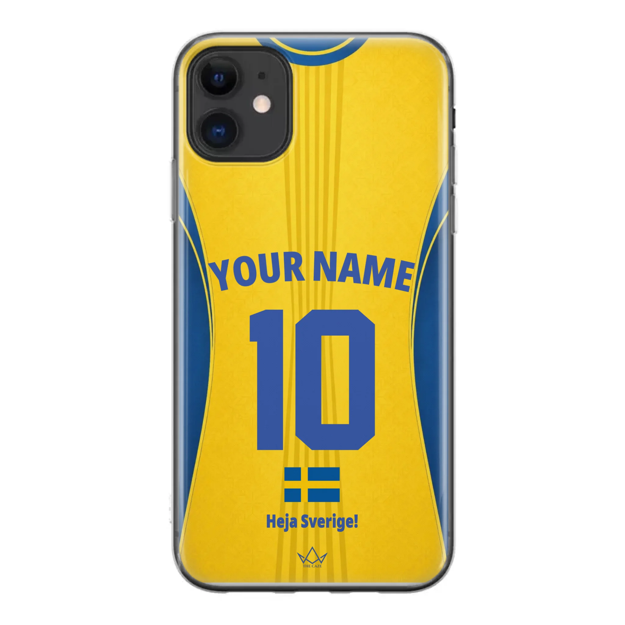 Sweden football Jersey iPhone Case
