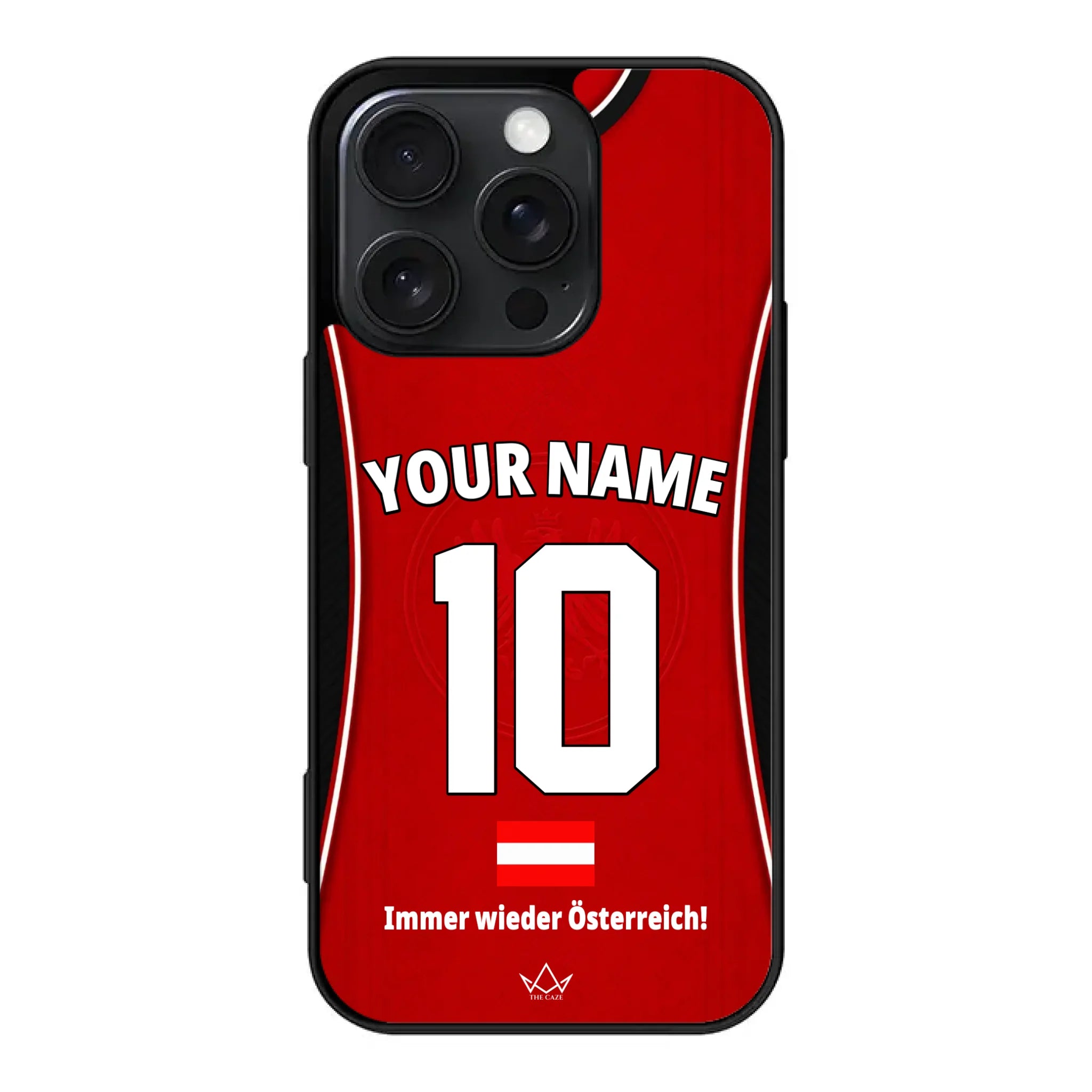Austria football Jersey iPhone Case