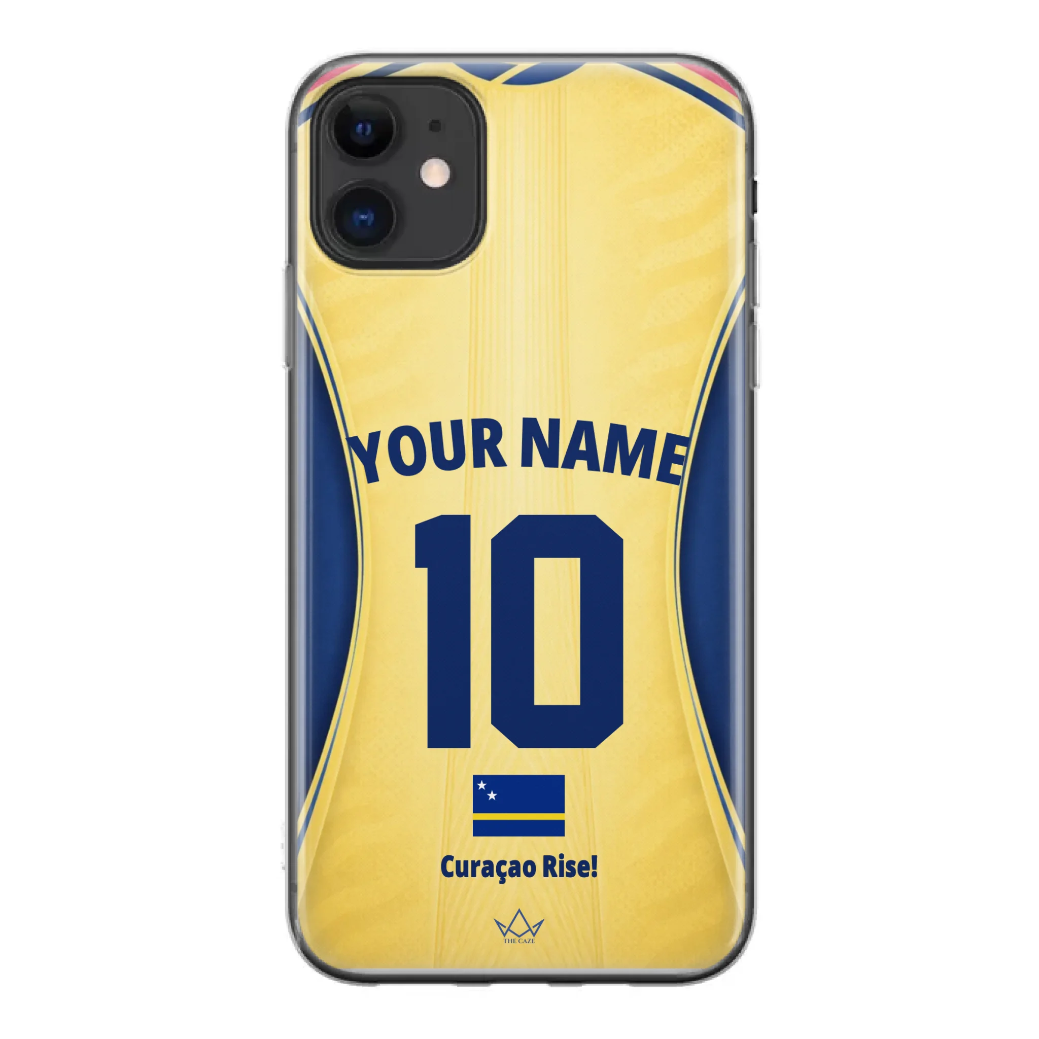 Curacao football Jersey iPhone Case