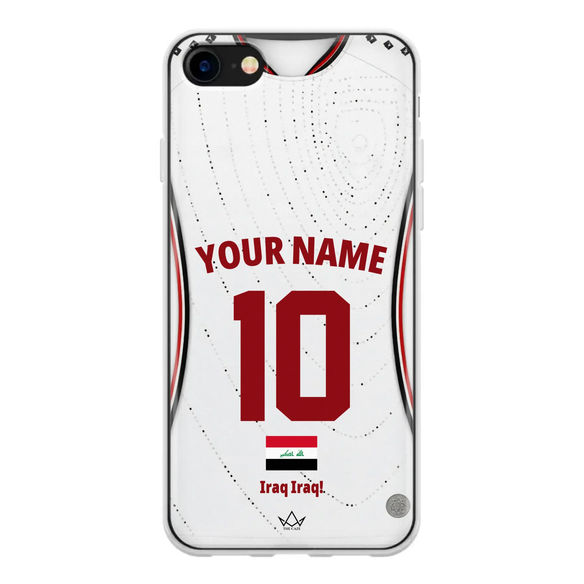 Iraq football Jersey iPhone Case