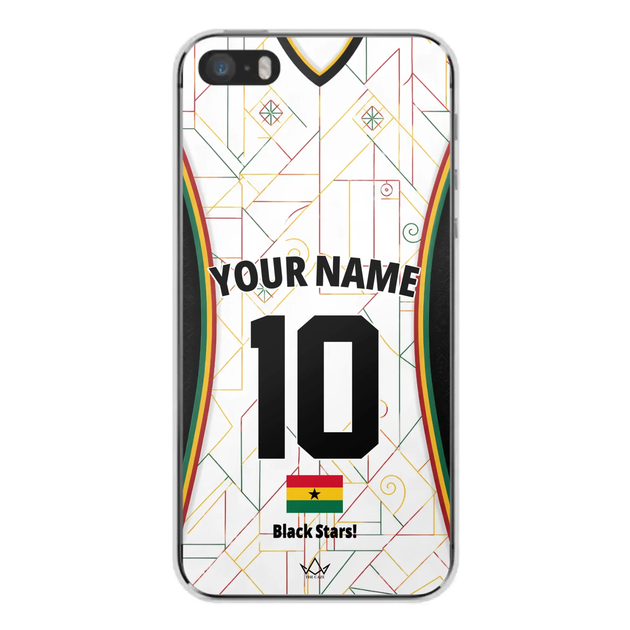 Ghana football Jersey iPhone Case