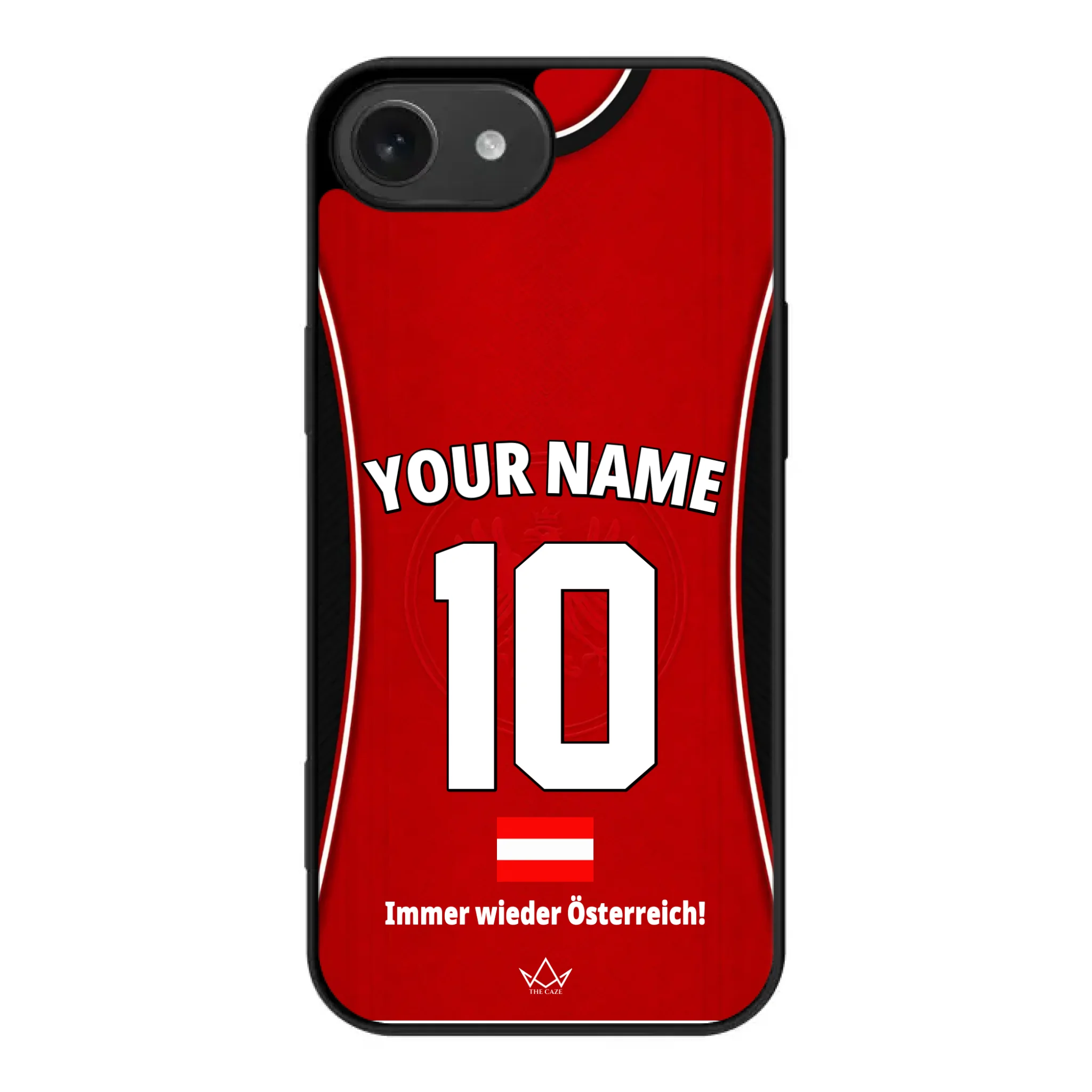 Austria football Jersey iPhone Case