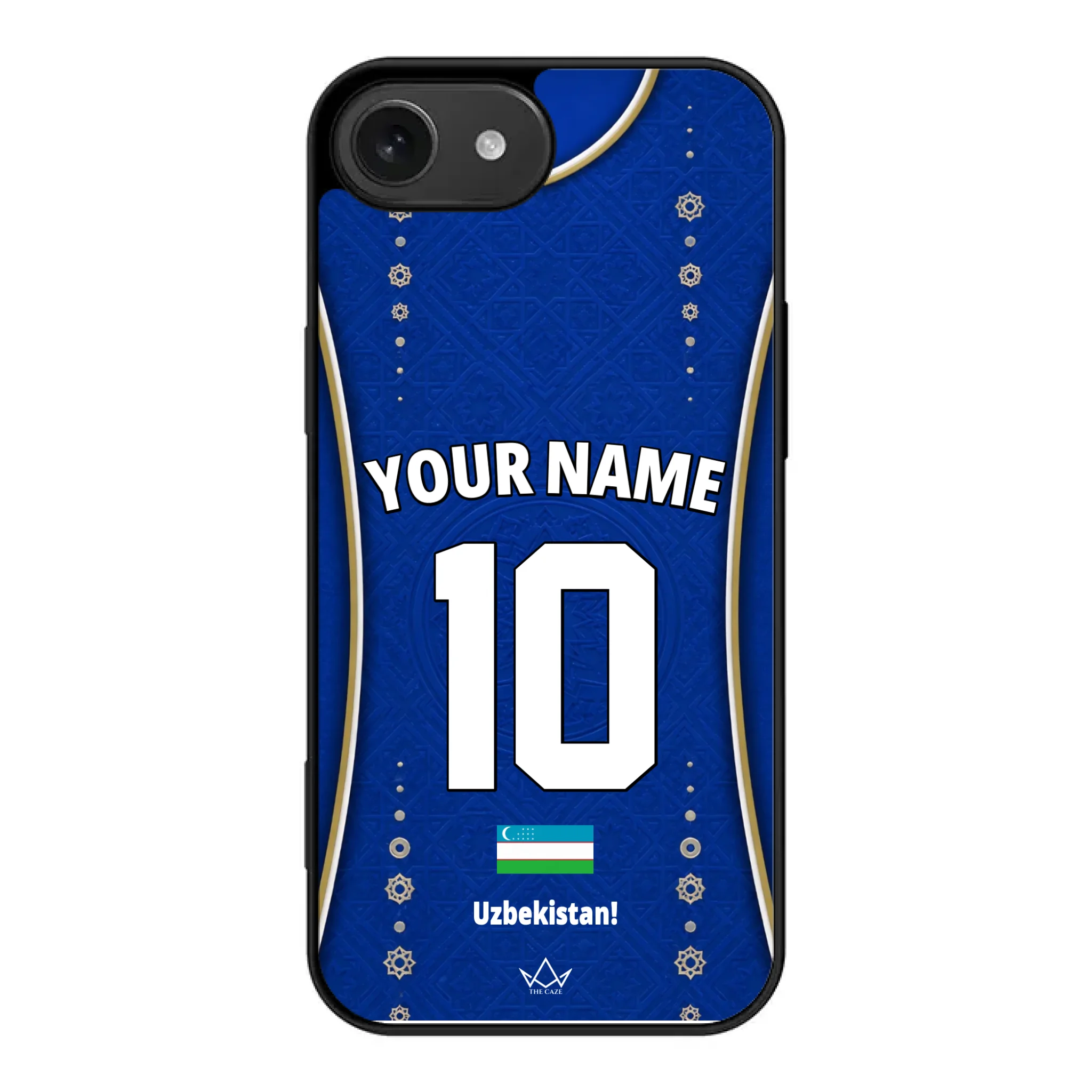 Uzbekistan football Jersey iPhone Case