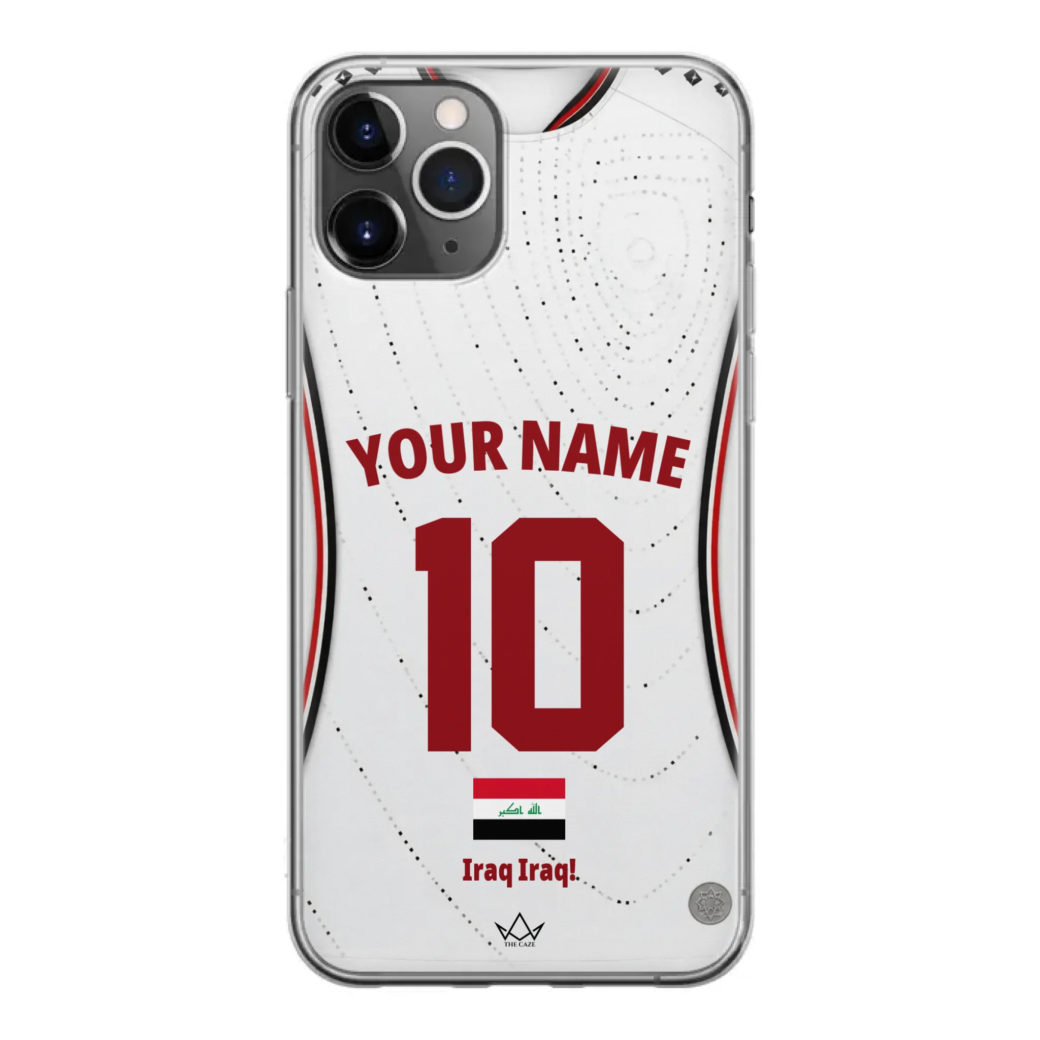 Iraq football Jersey iPhone Case