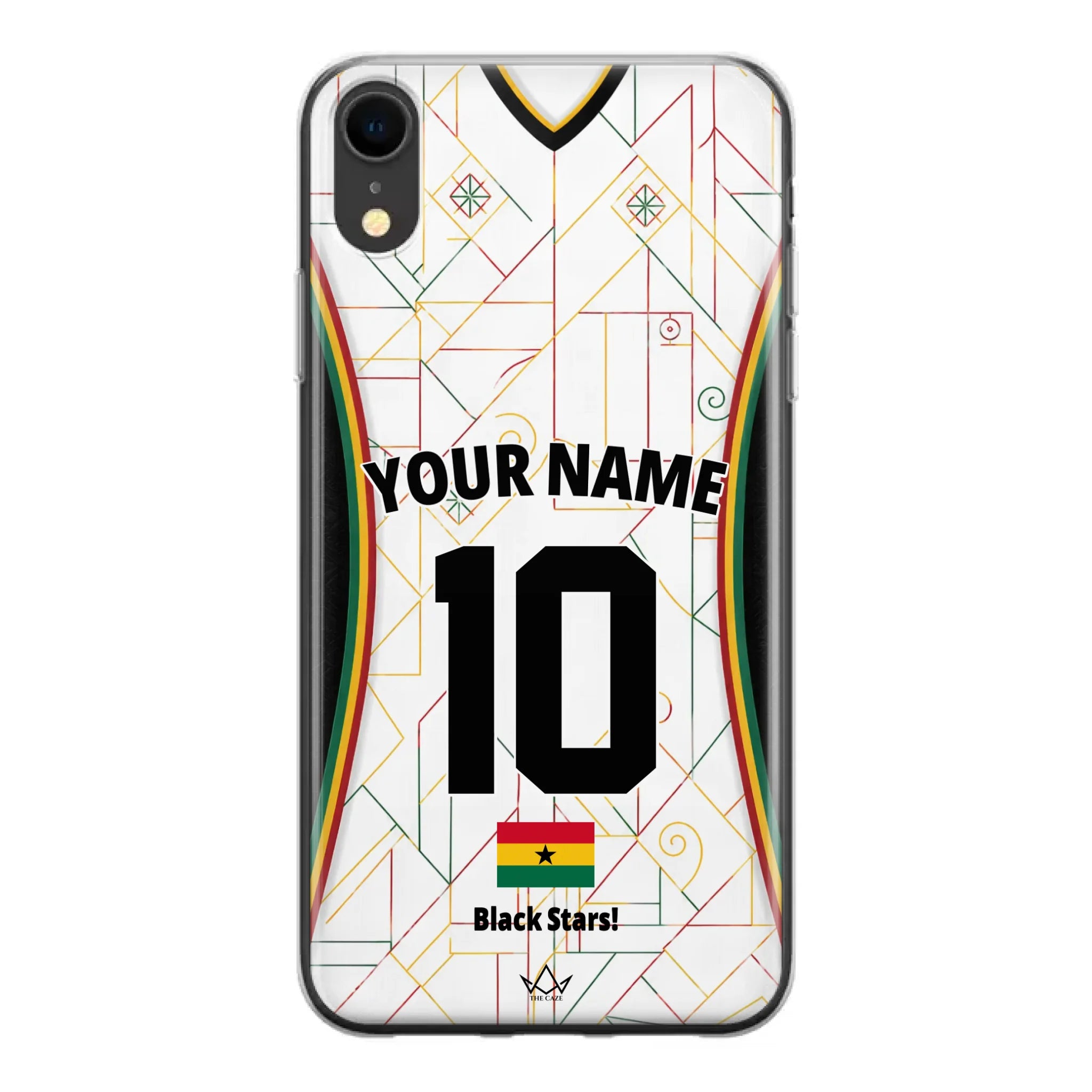 Ghana football Jersey iPhone Case