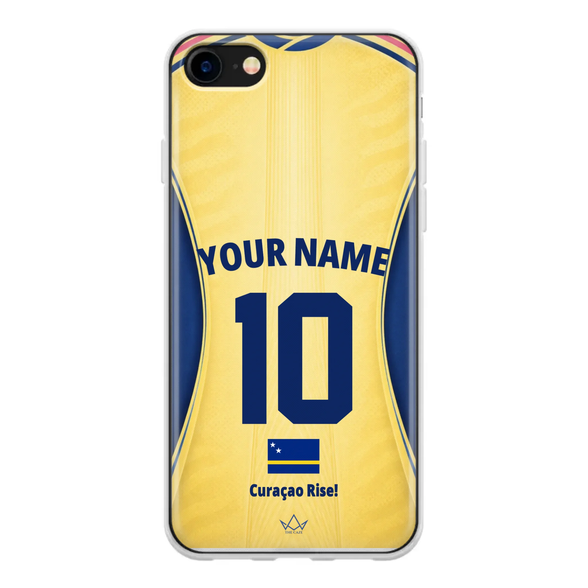 Curacao football Jersey iPhone Case