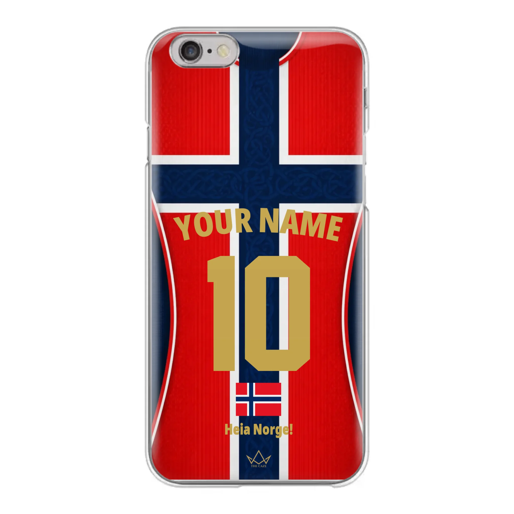 Norway football Jersey iPhone Case