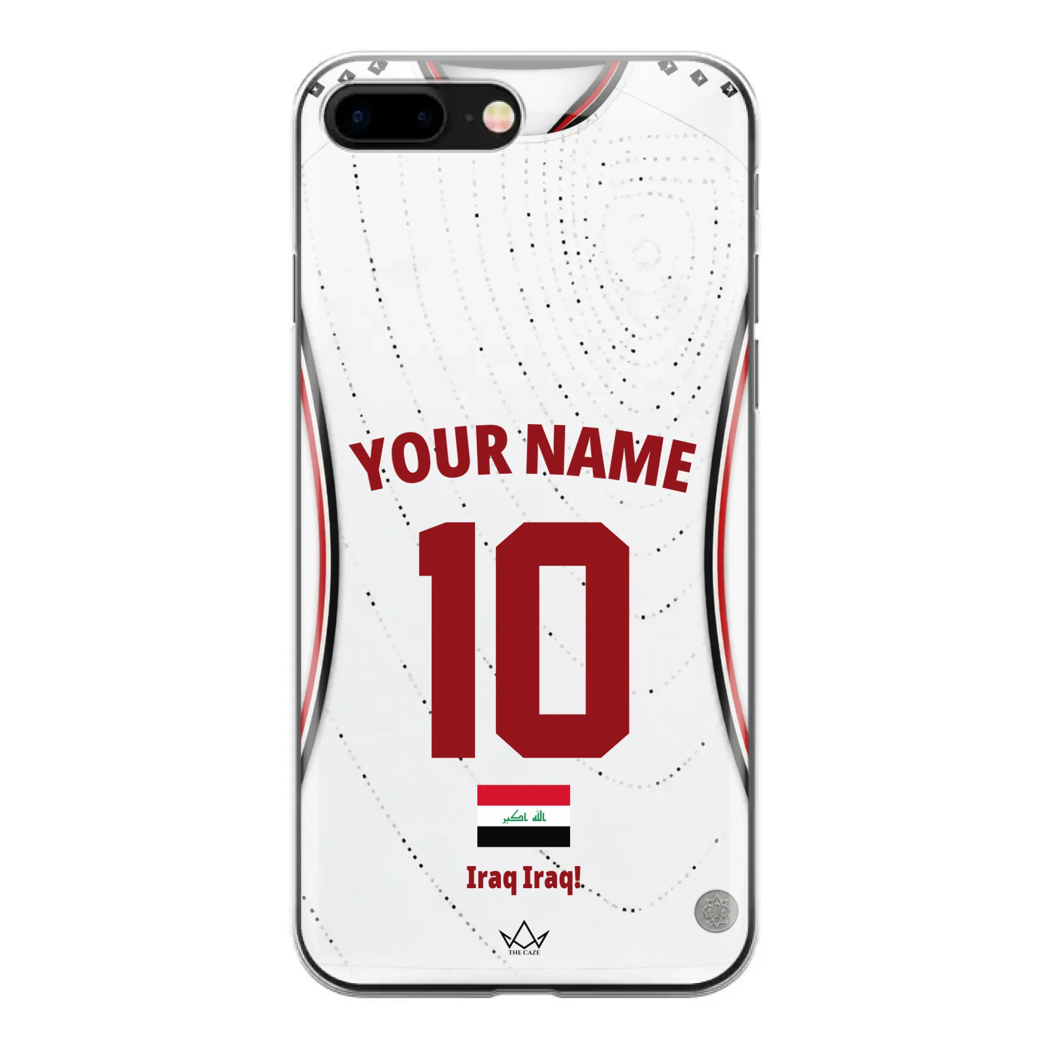 Iraq football Jersey iPhone Case