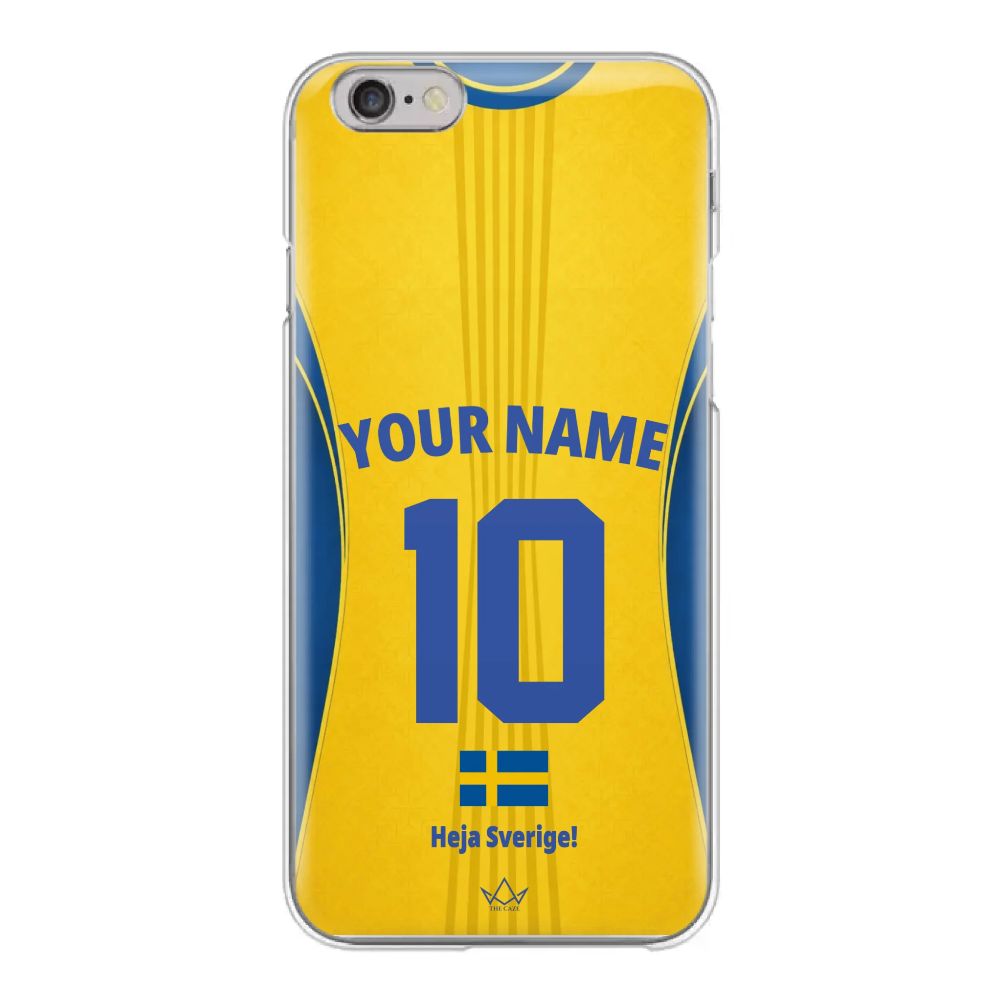 Sweden football Jersey iPhone Case