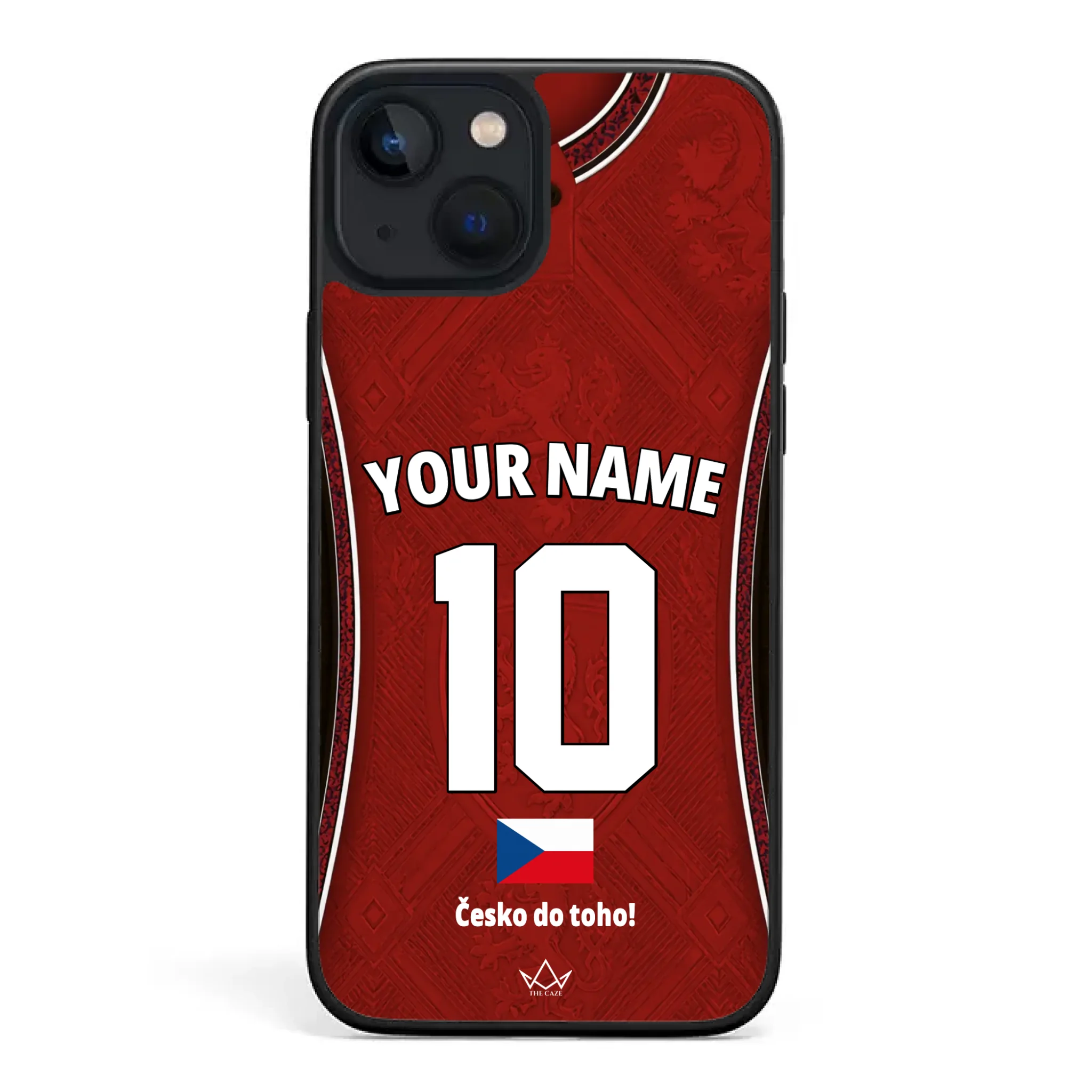 Czech Republic football Jersey iPhone Case