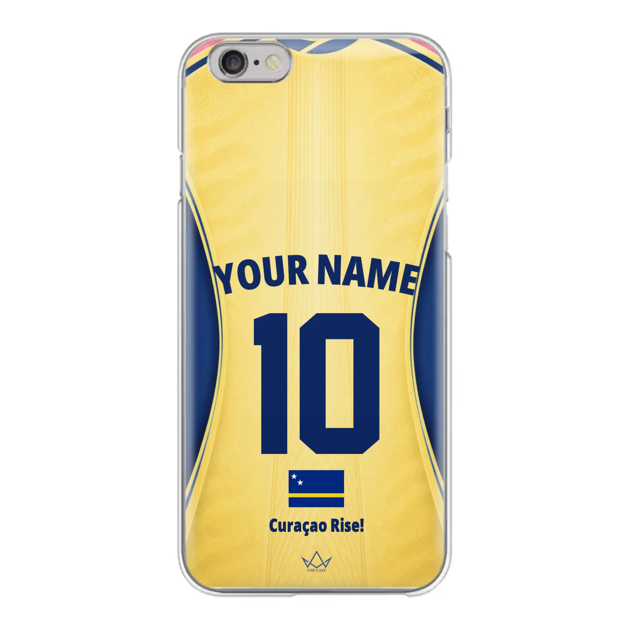 Curacao football Jersey iPhone Case