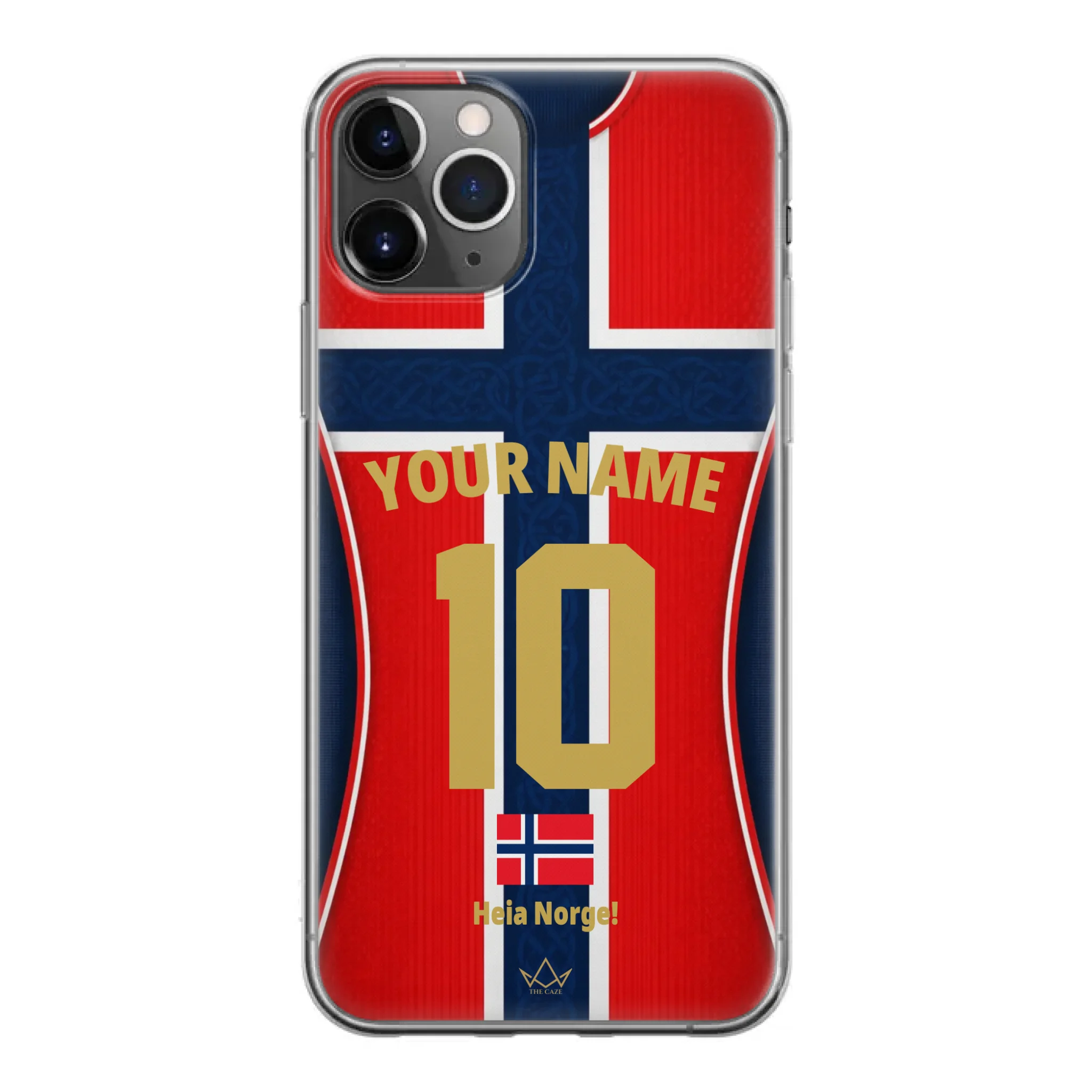Norway football Jersey iPhone Case