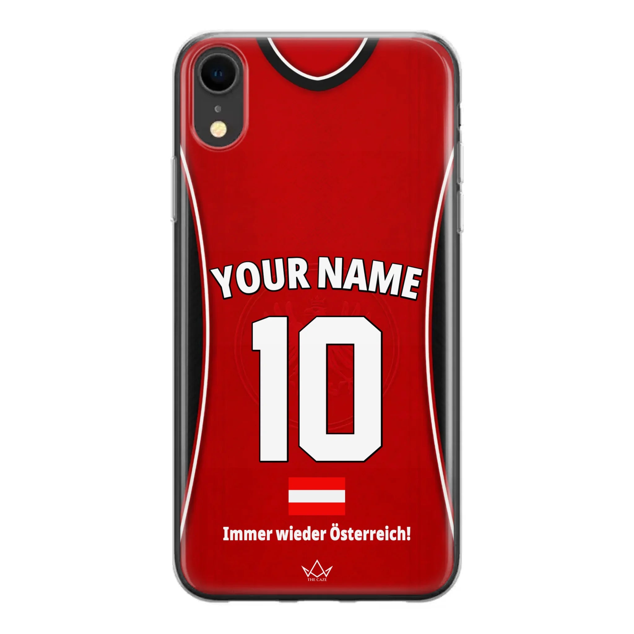 Austria football Jersey iPhone Case