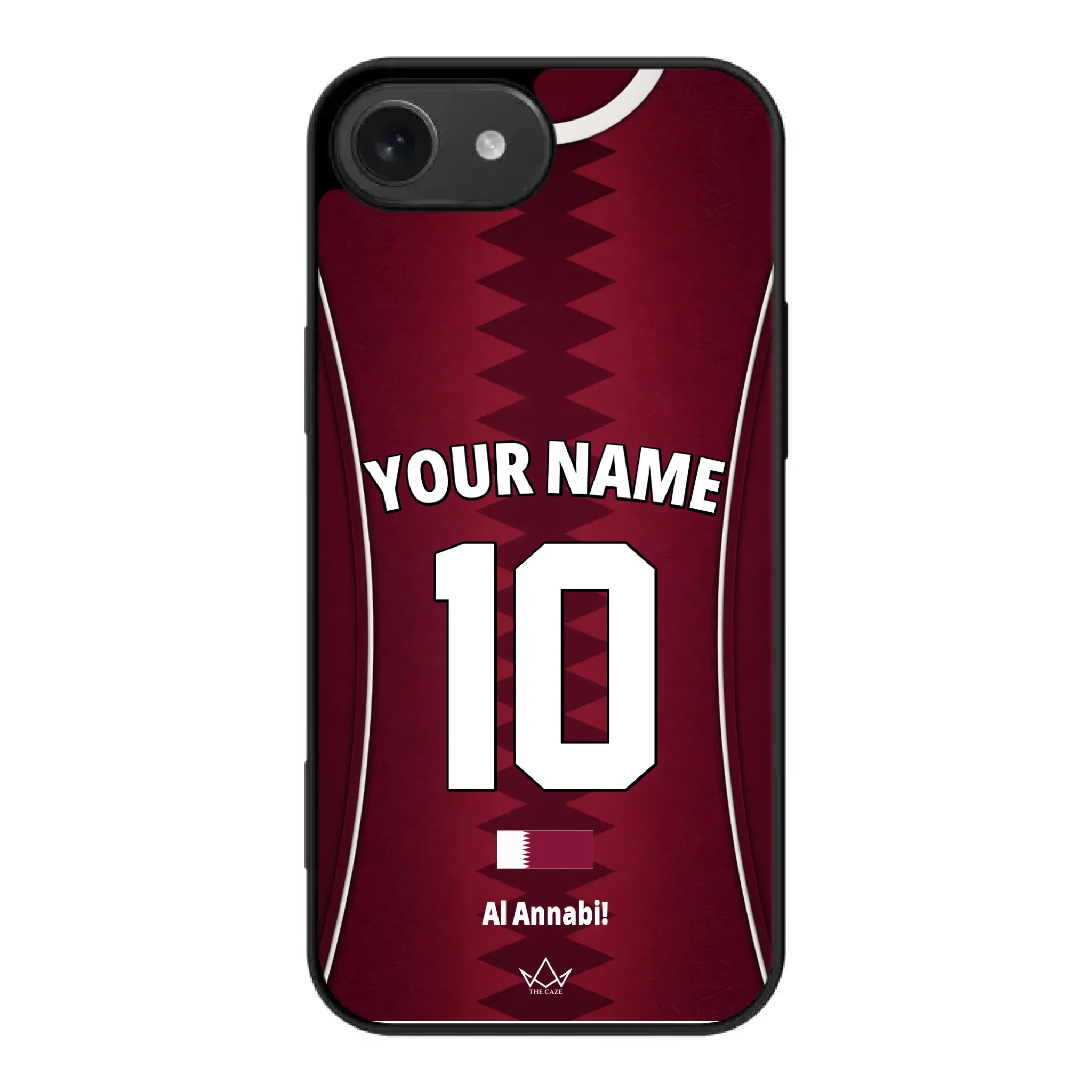 Qatar football Jersey iPhone Case