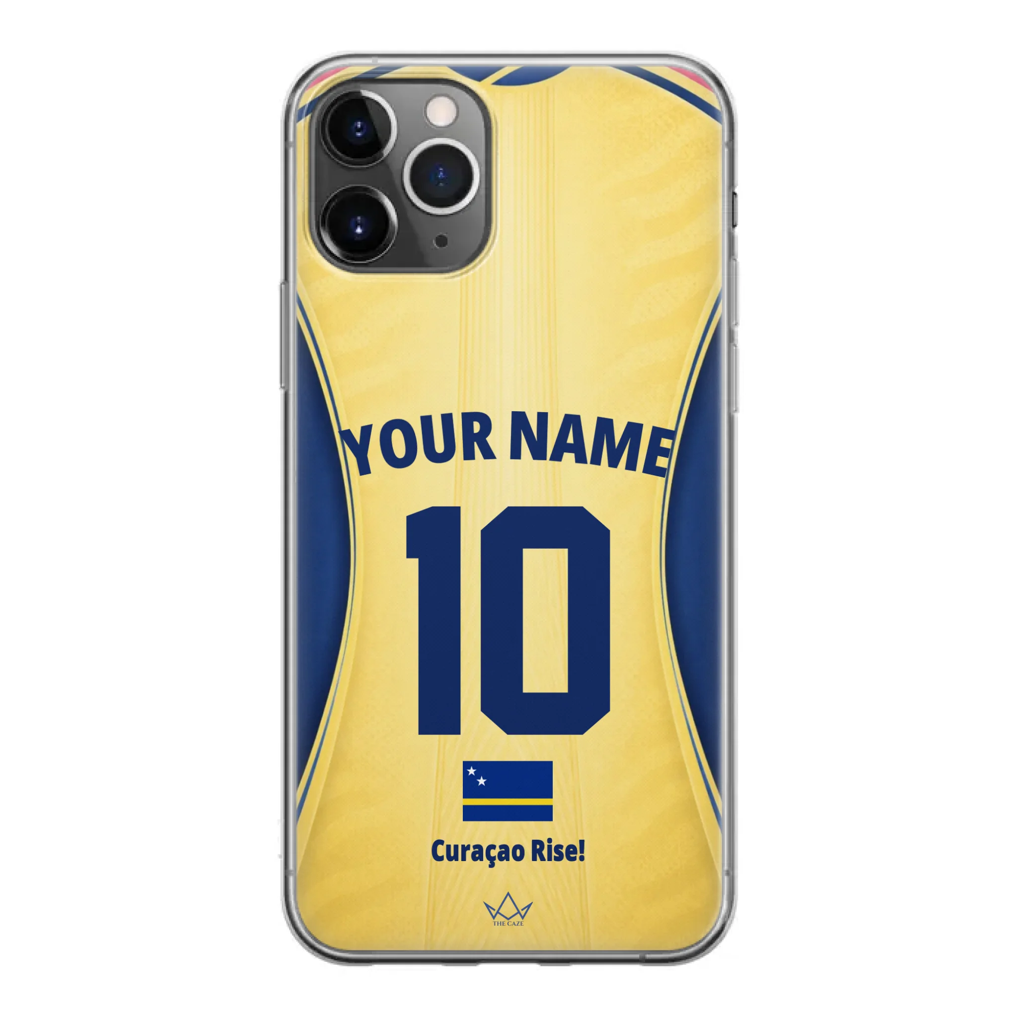 Curacao football Jersey iPhone Case